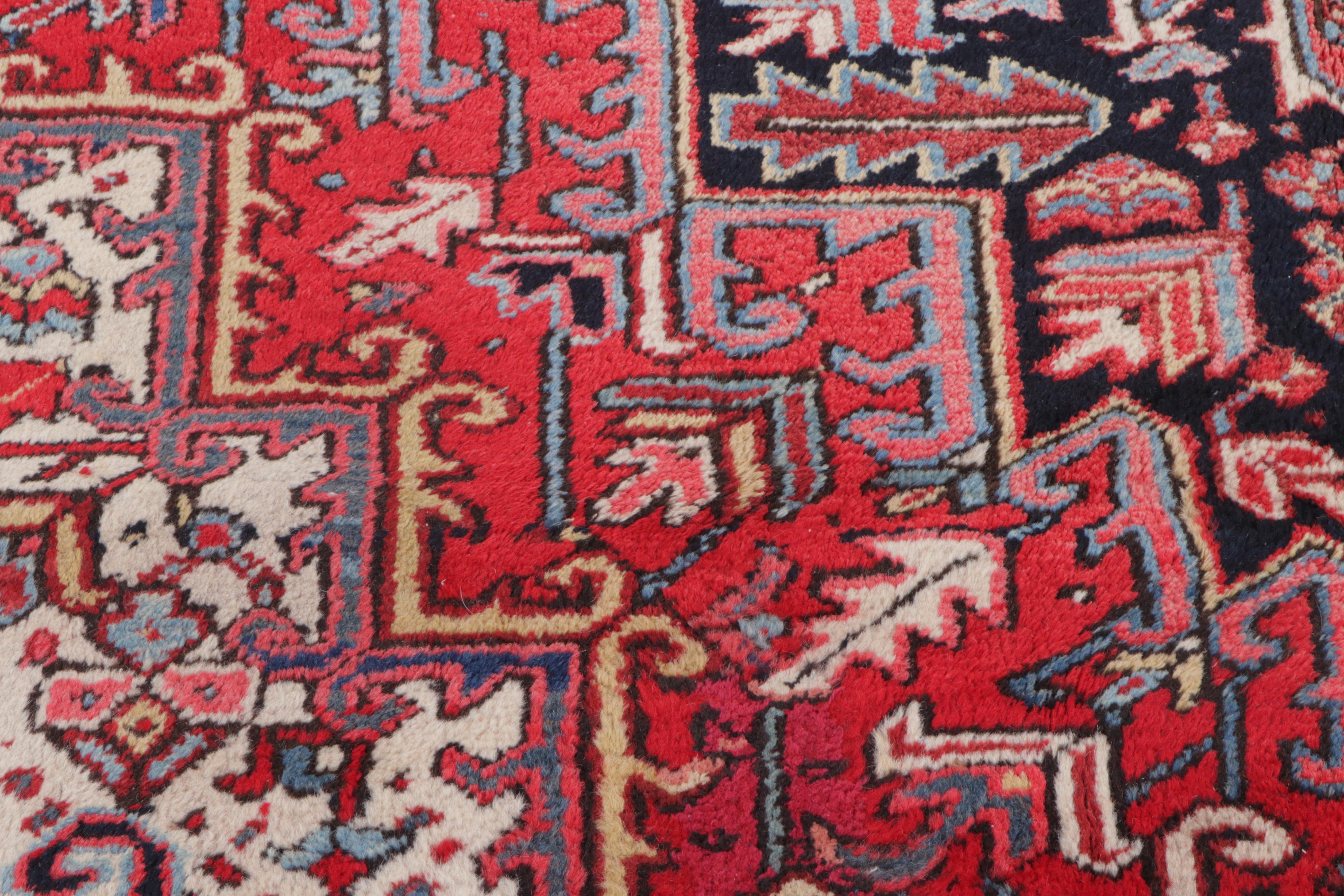 7'3 x 11'2" Hand-Knotted Persian Tabriz Area Rug