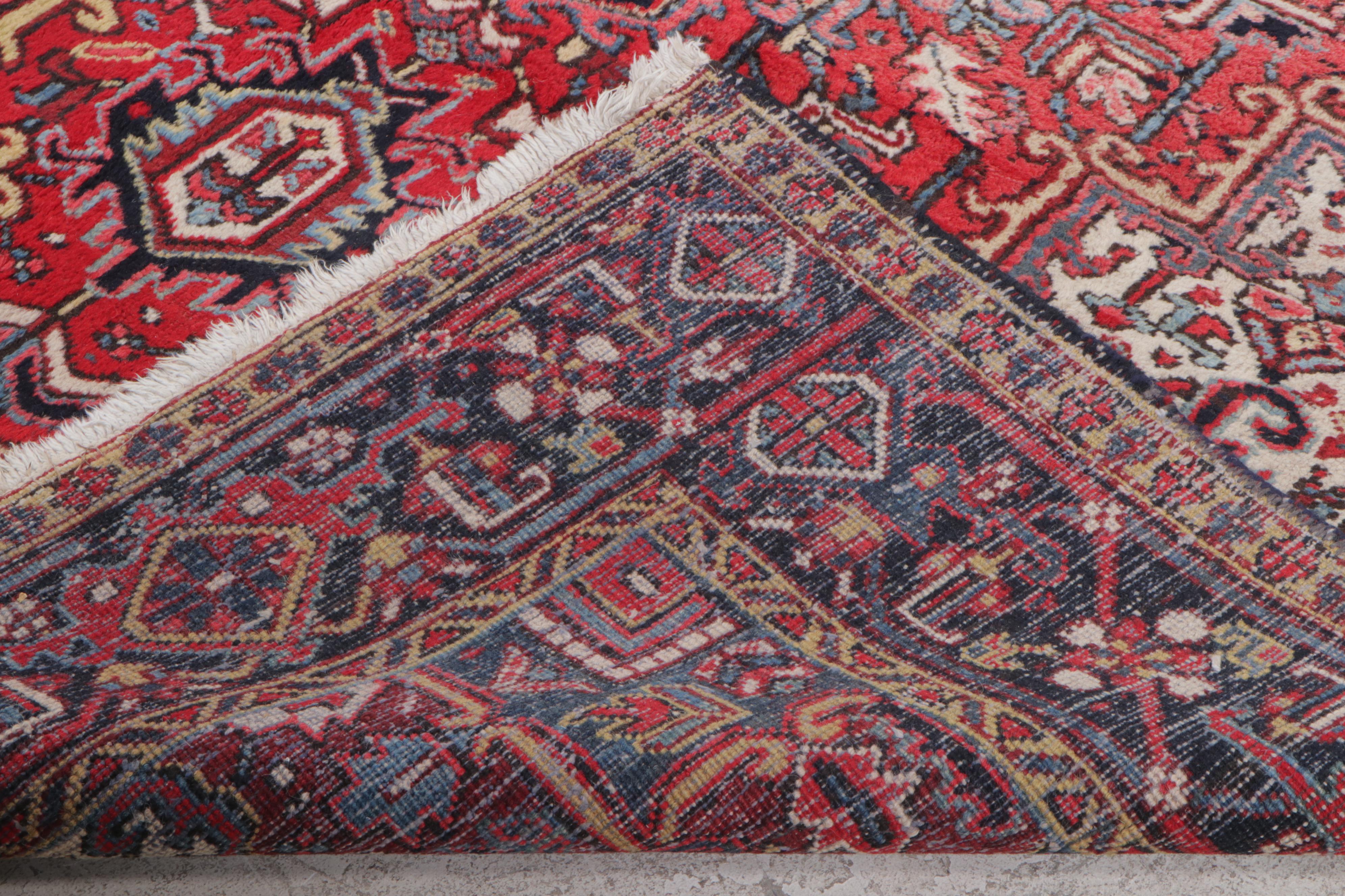 7'3 x 11'2" Hand-Knotted Persian Tabriz Area Rug