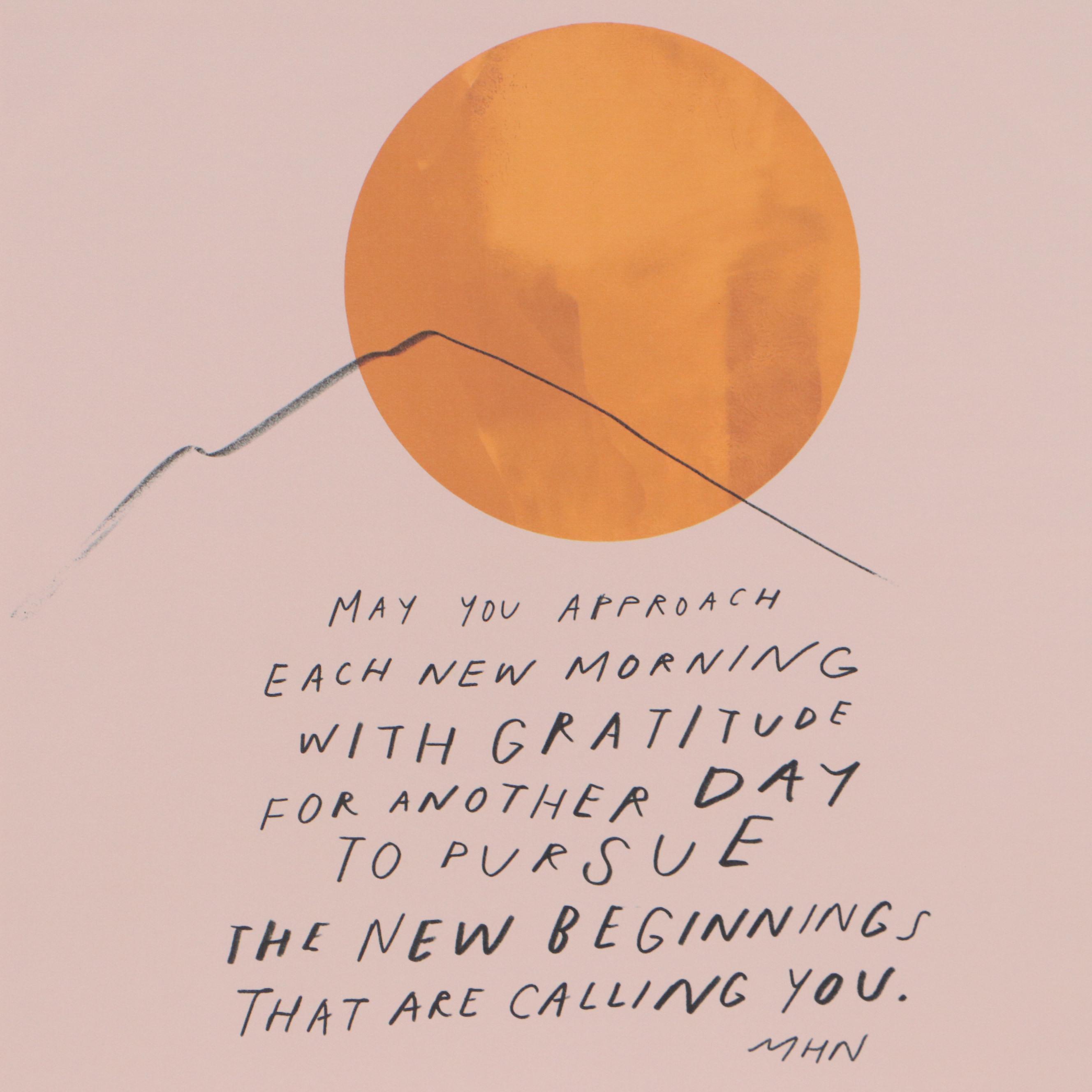 Inspirational Giclée After Morgan Harper Nichols "New Beginnings"