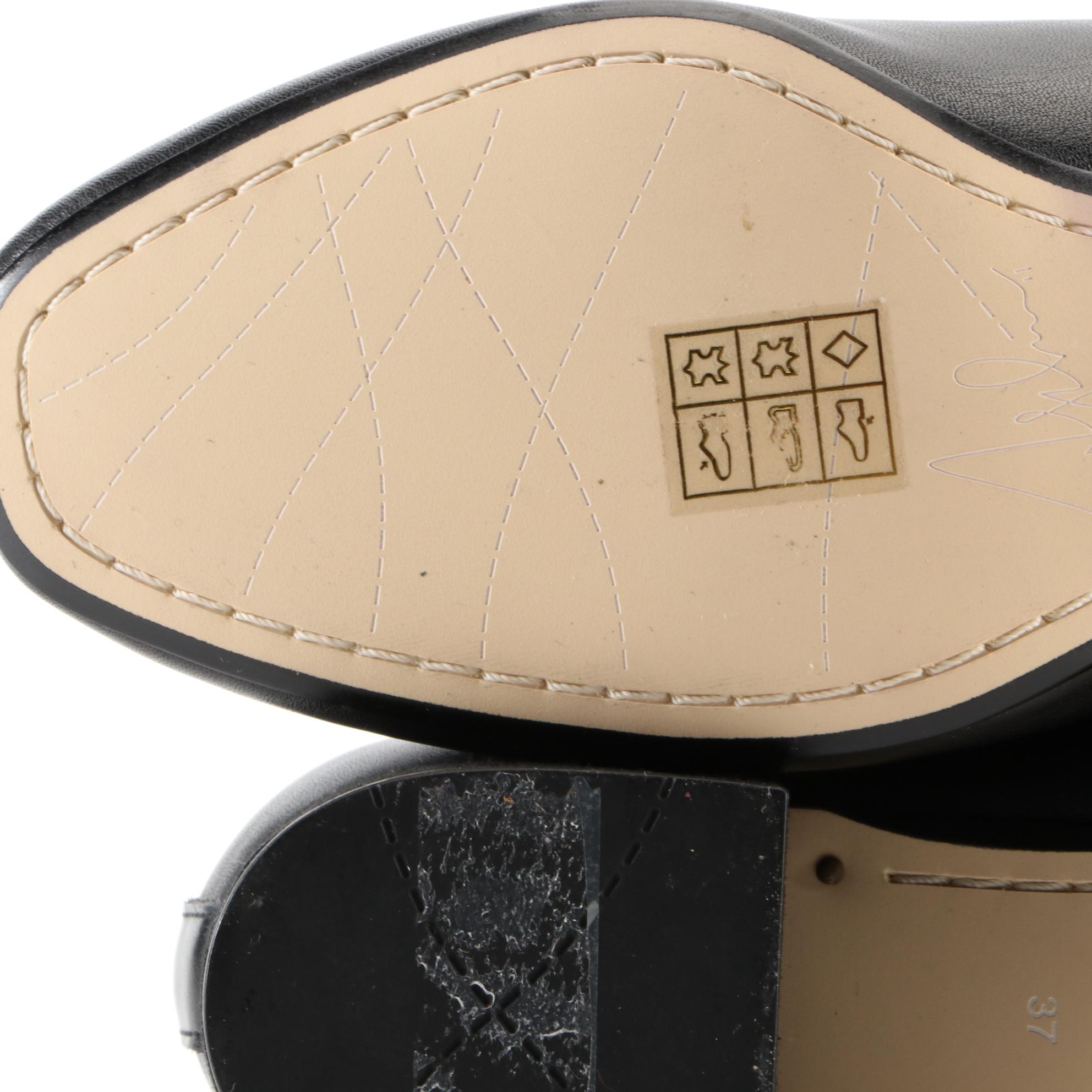 Ajoy Sahu Ankle Boots in Black Leather