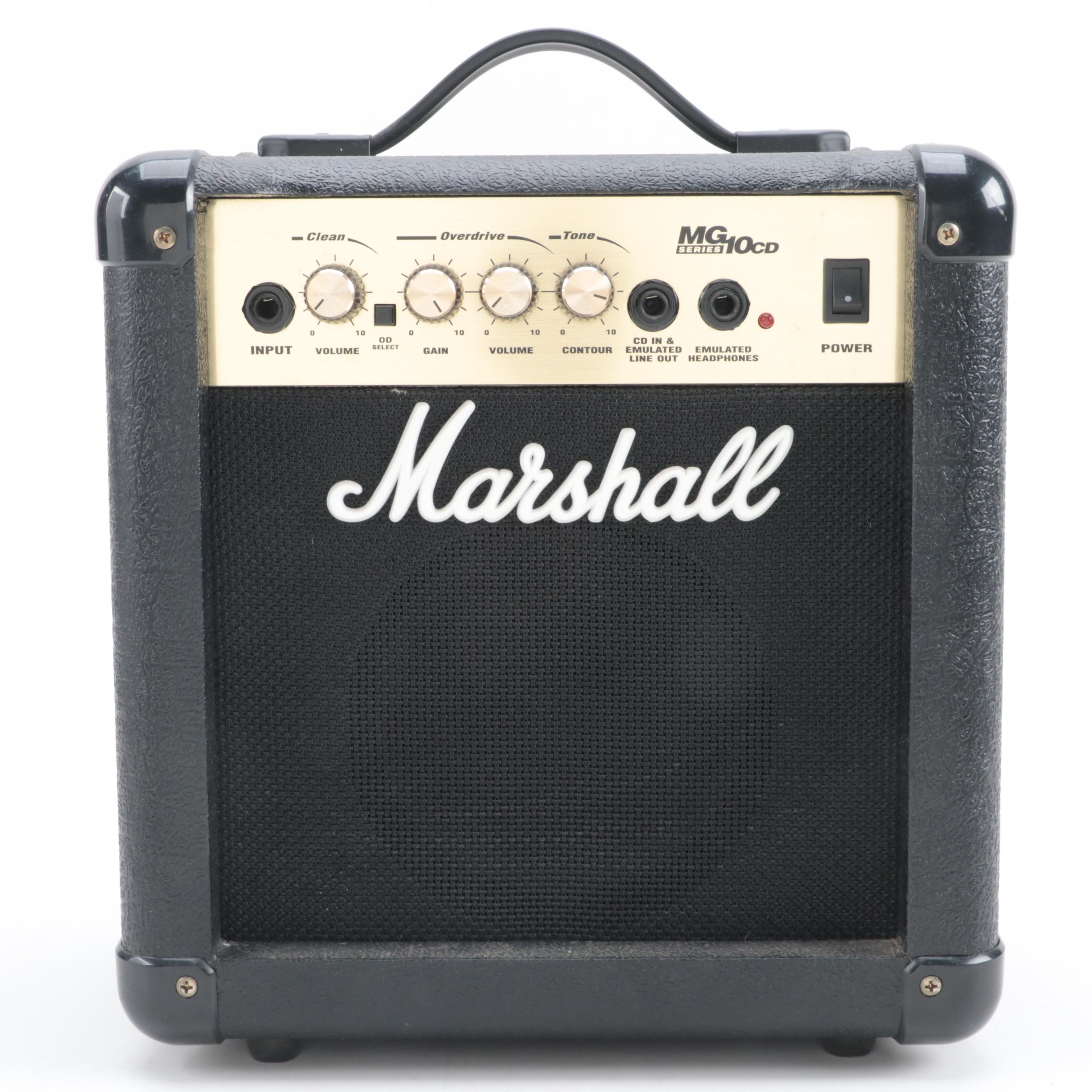 Marshall MG10CD TwoChannel 10 Watt Solid State Guitar Combo Amplifier