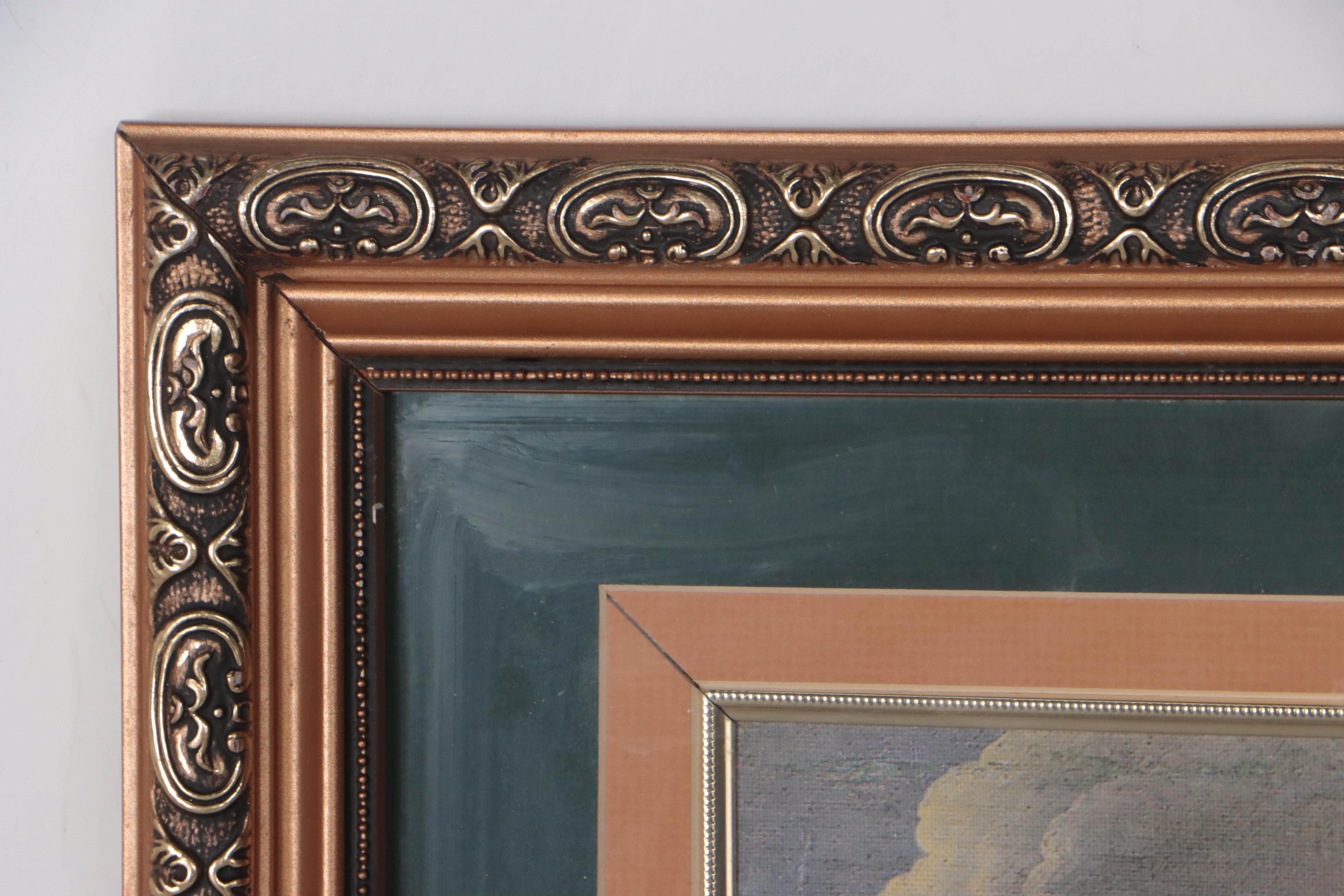 Offset Lithograph of Fruit Still Life