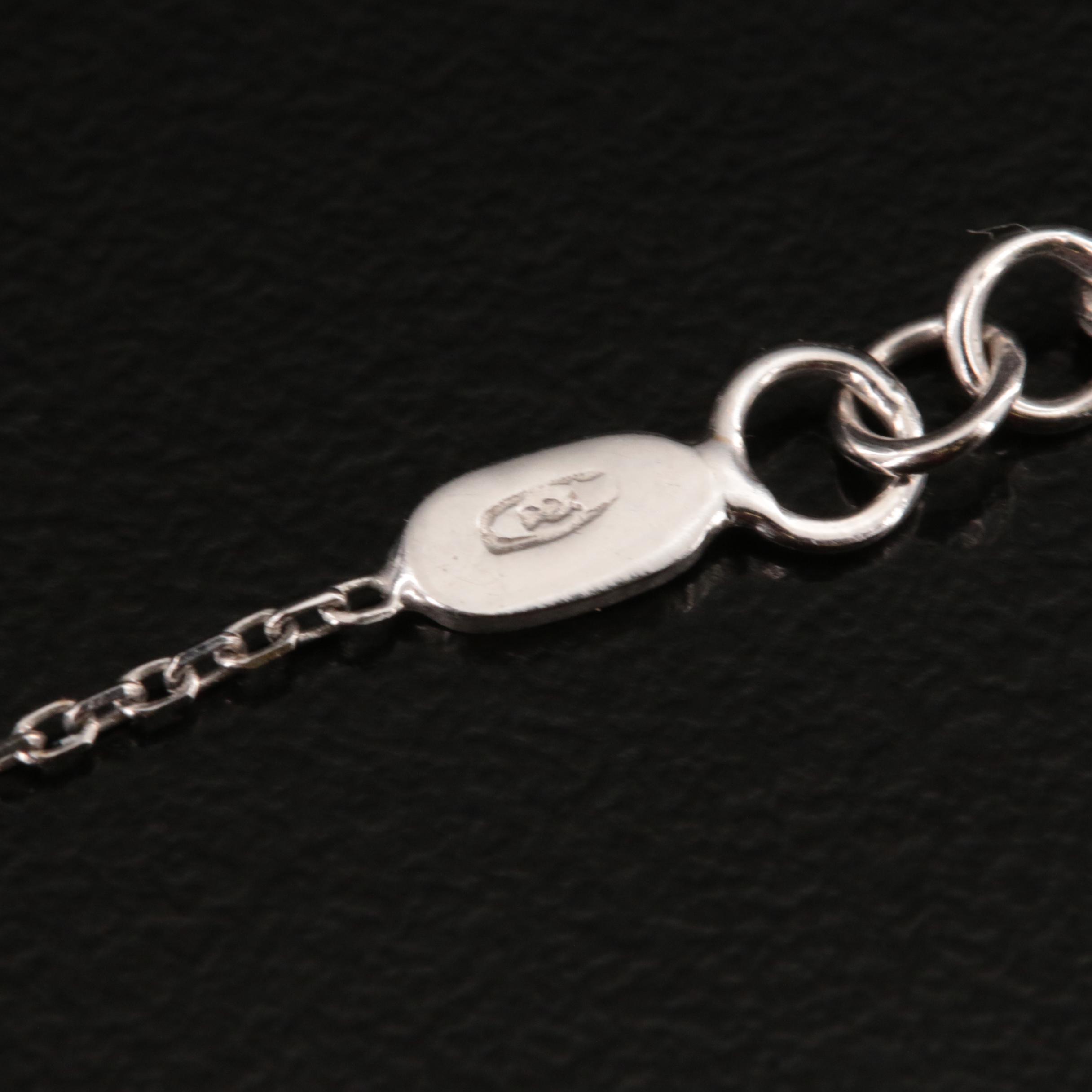 18K Diamond Cluster Pendant Necklace