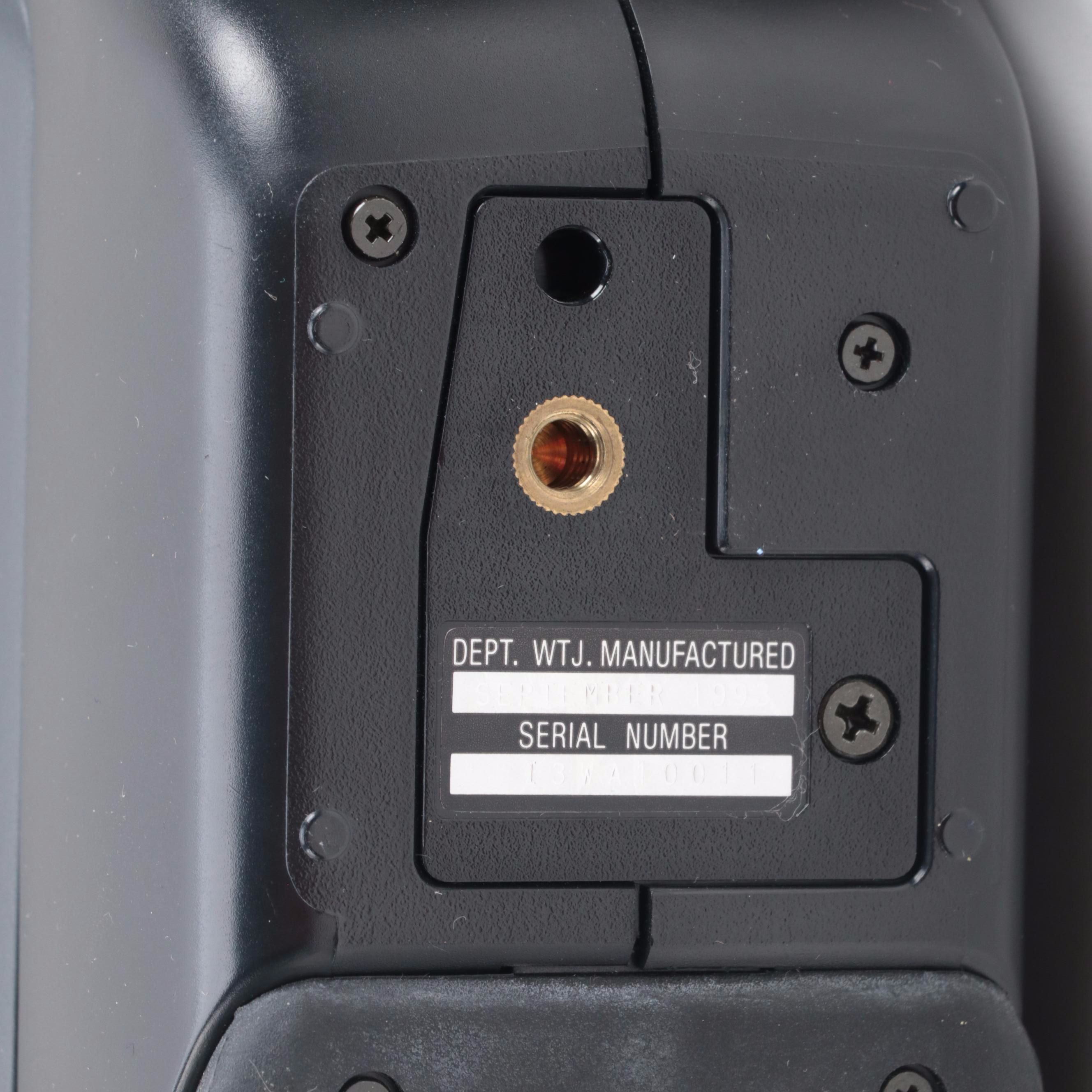 Panasonic OmniMovie VHS Video Camera and Case, 1993