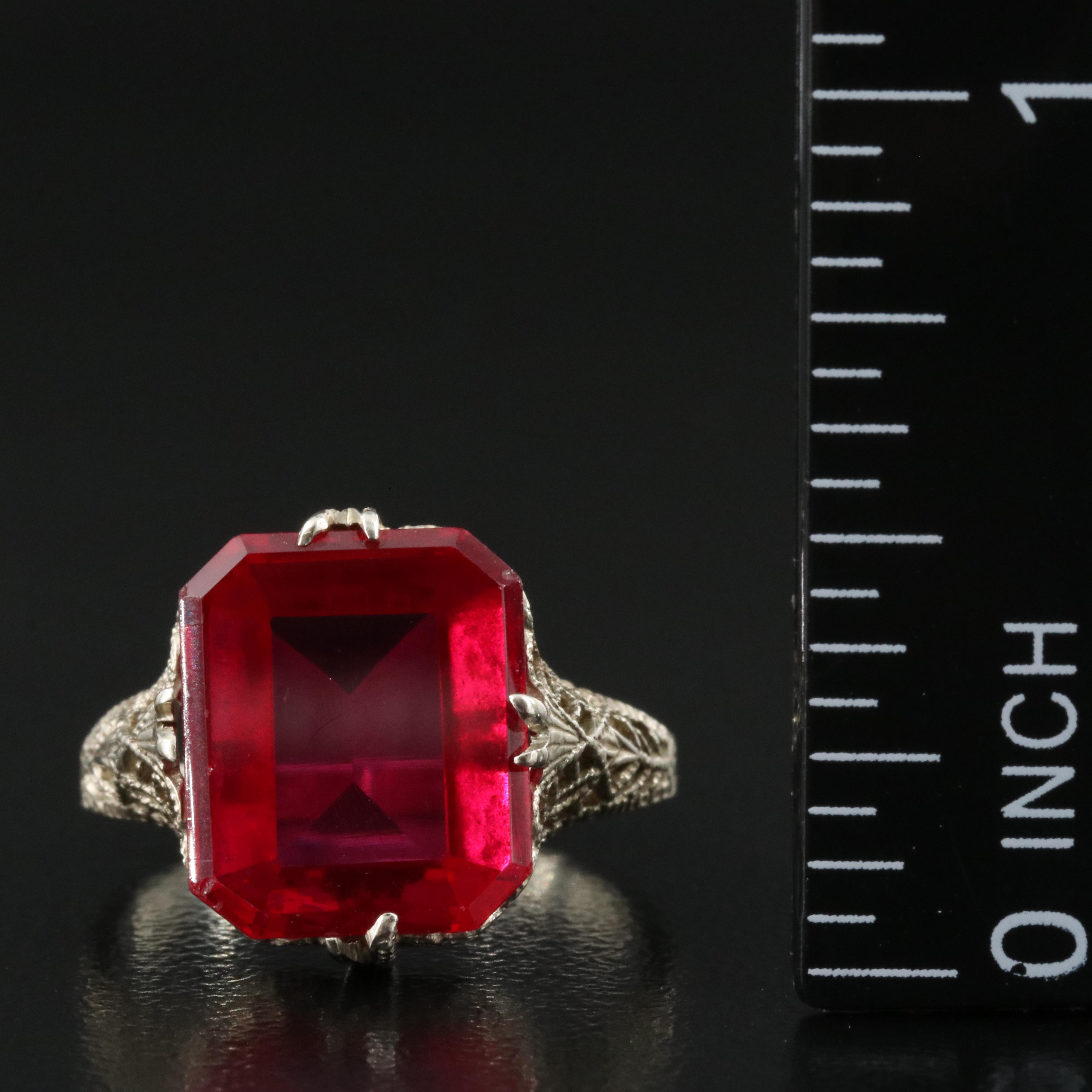 14K Ruby Ring