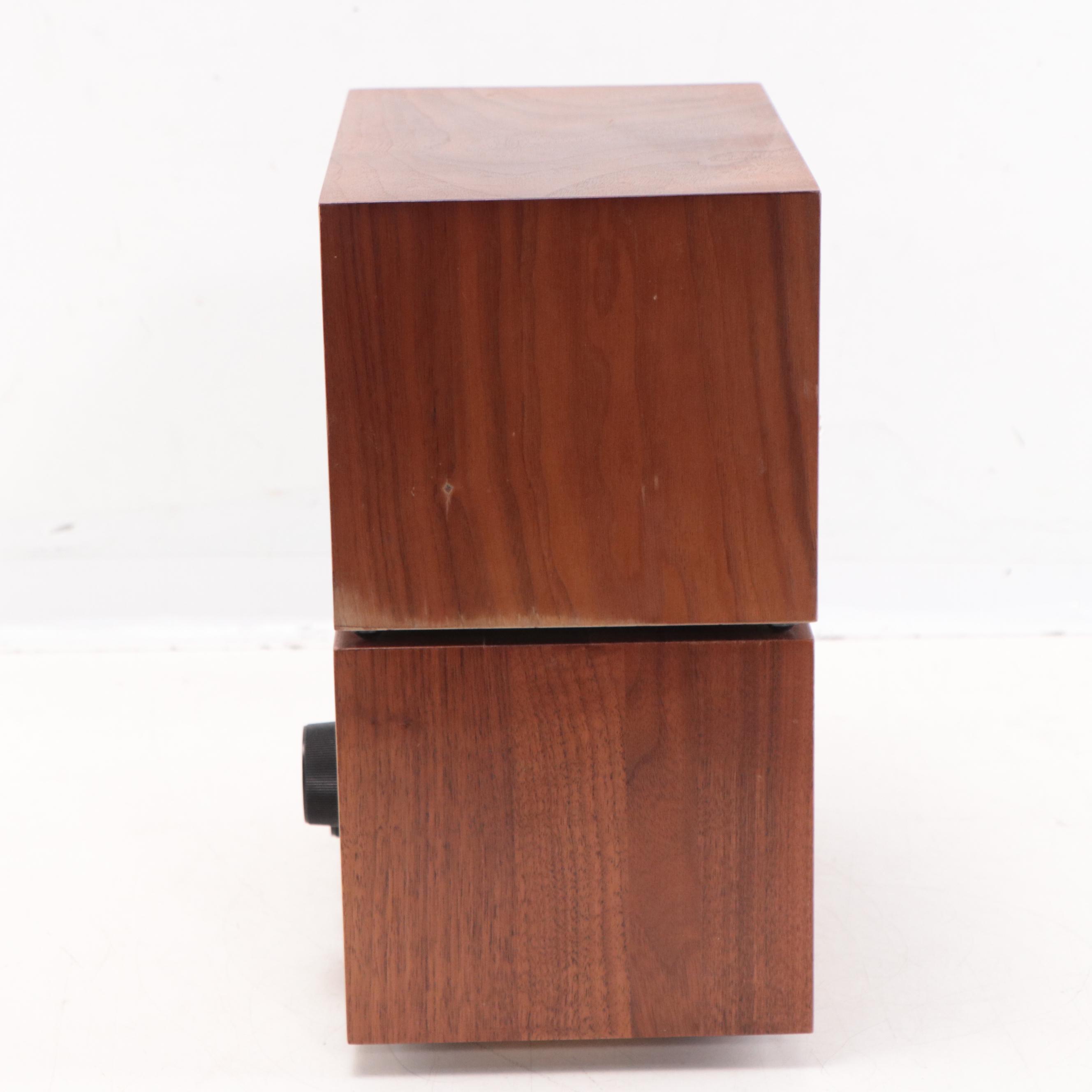 KLH Model Eight FM Tabletop Radio with Loudspeaker, Late 20th Century