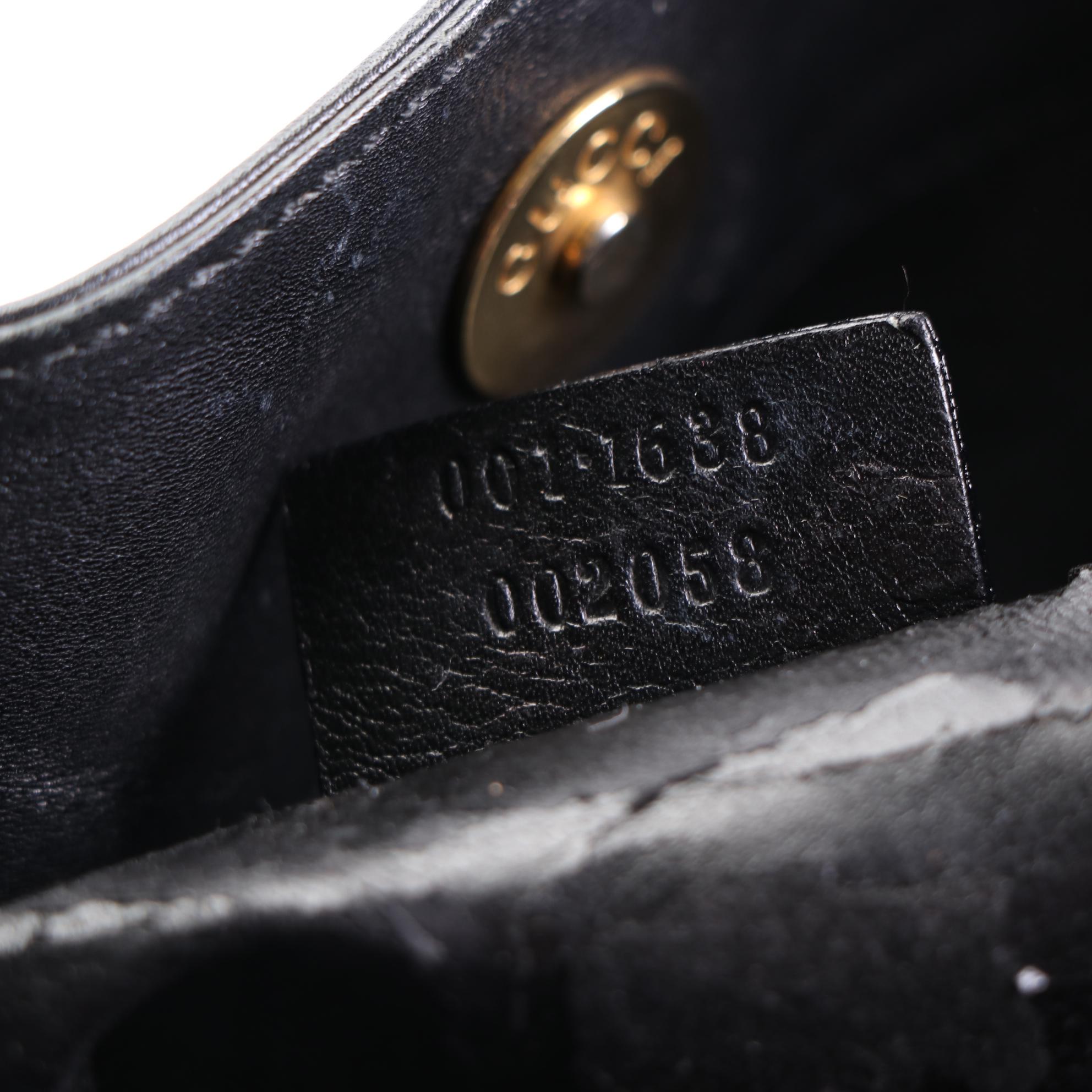 Gucci Bamboo Small Hobo Bag in Leather