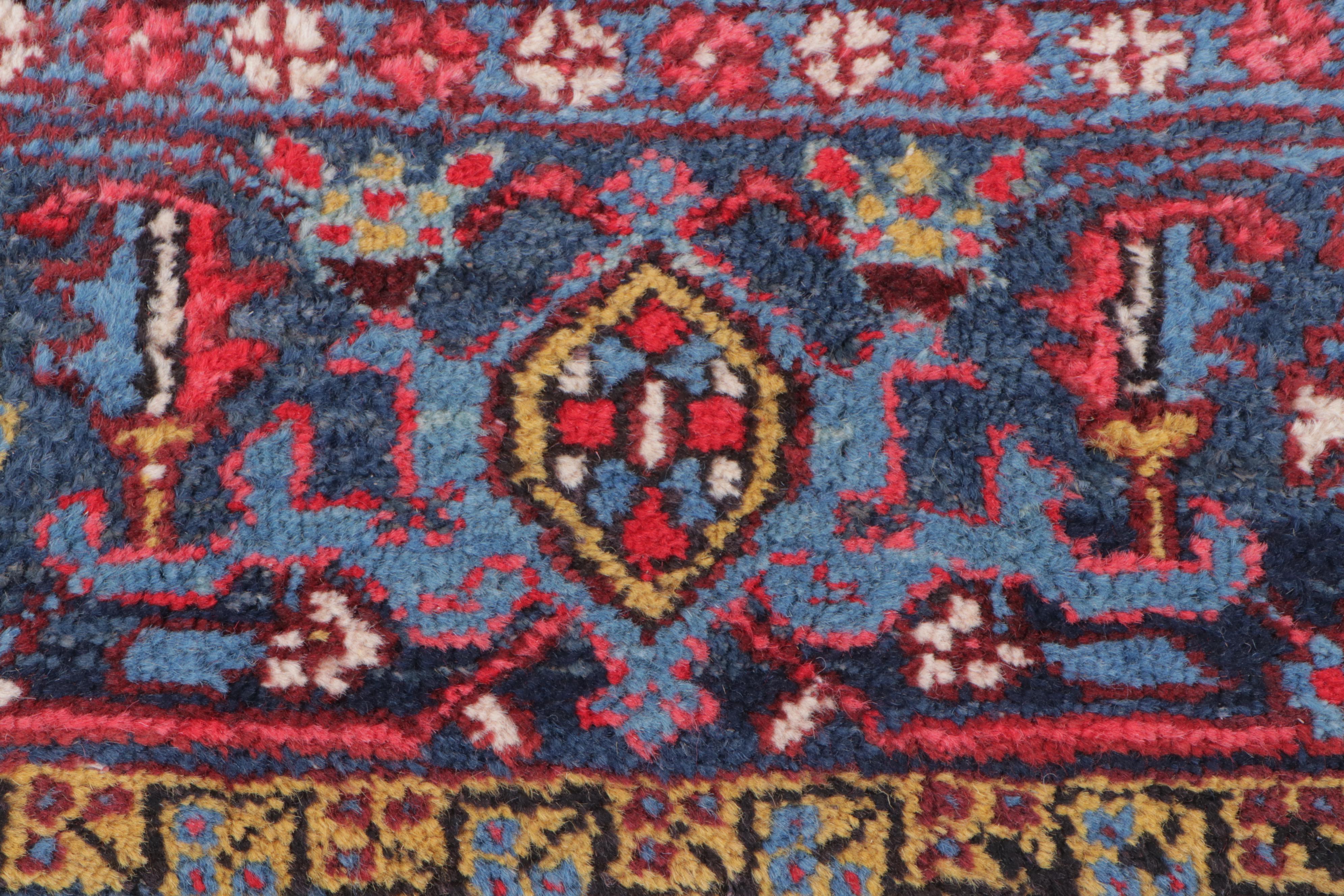 8' x 10'9 Hand-Knotted Persian Heriz Area Rug