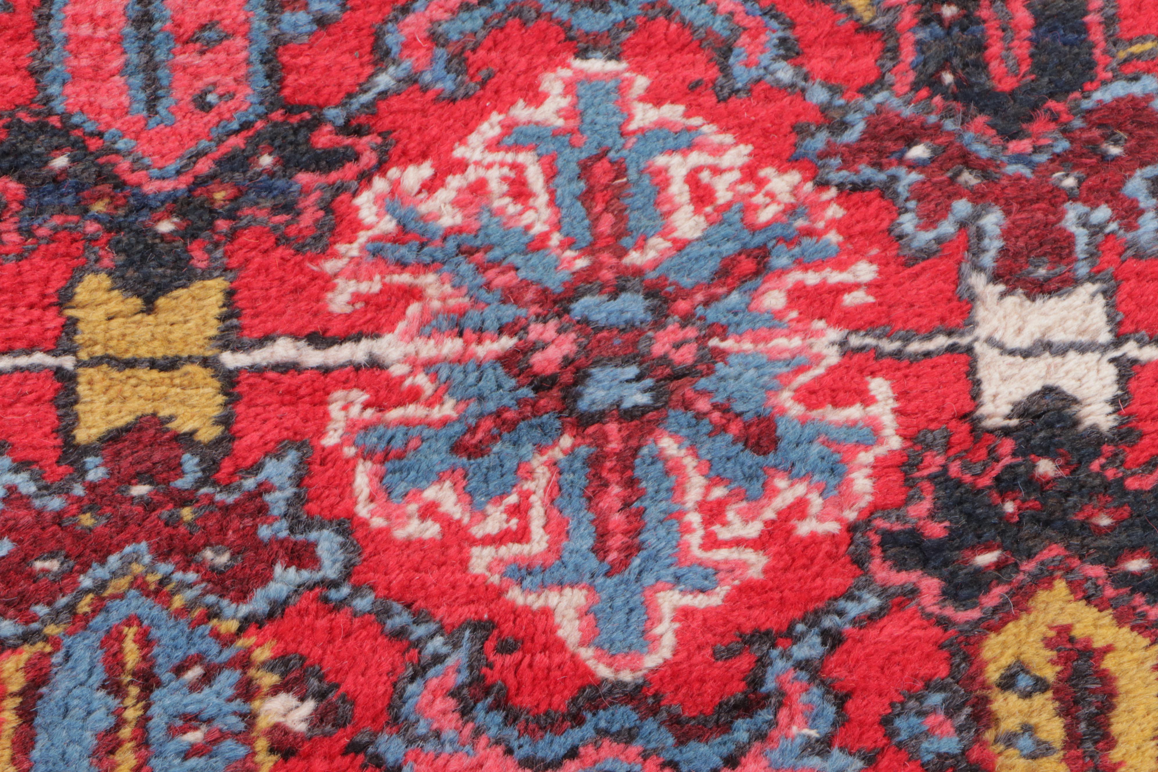 8' x 10'9 Hand-Knotted Persian Heriz Area Rug