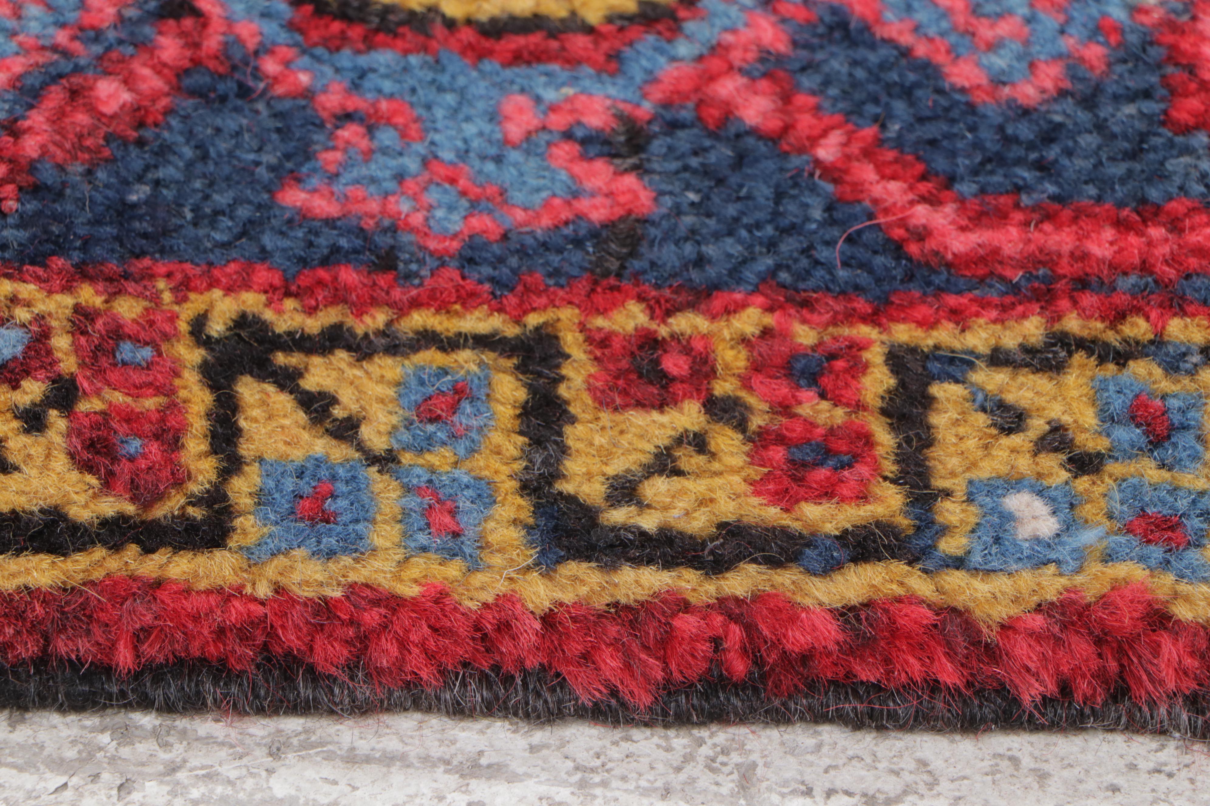 8' x 10'9 Hand-Knotted Persian Heriz Area Rug