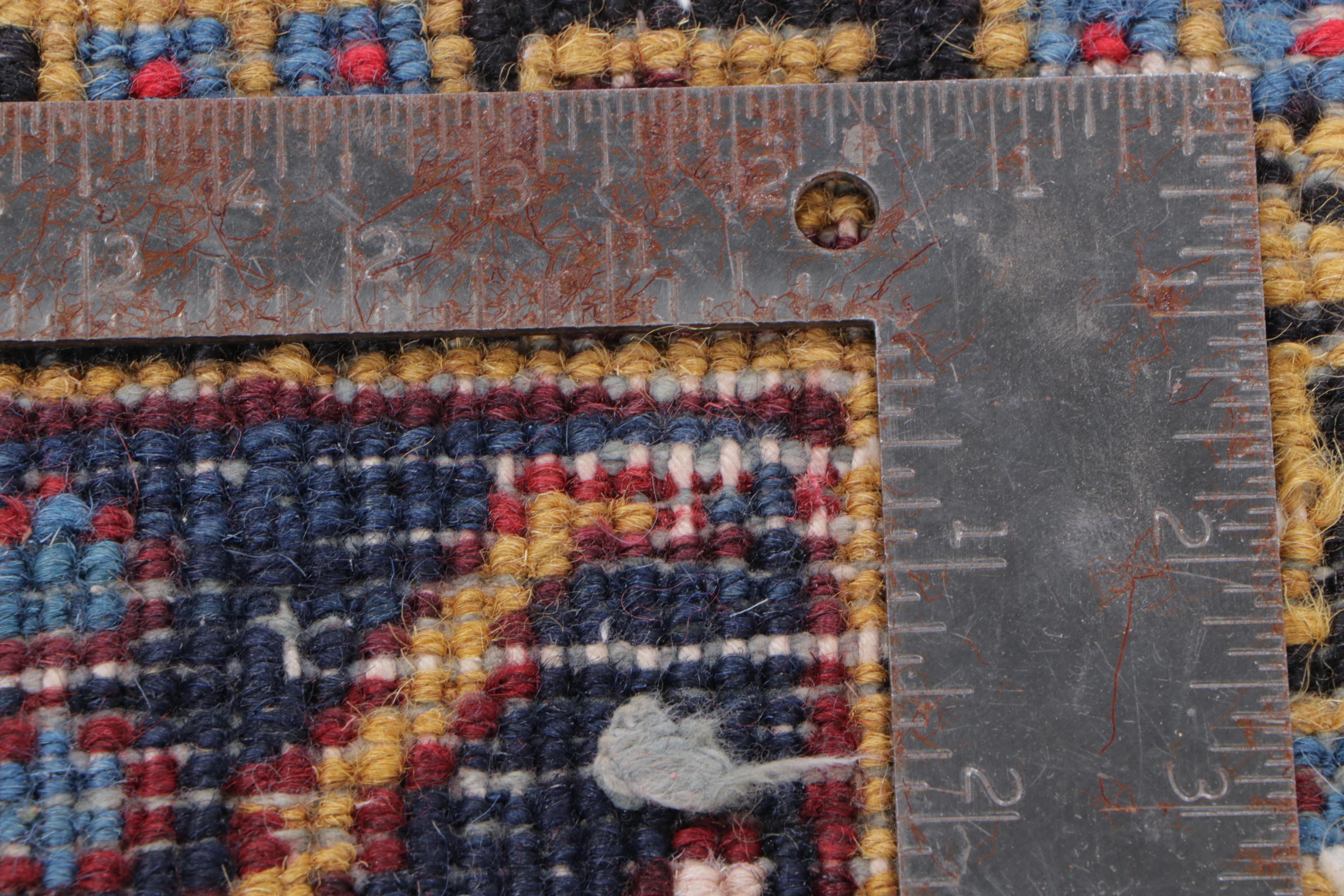 8' x 10'9 Hand-Knotted Persian Heriz Area Rug