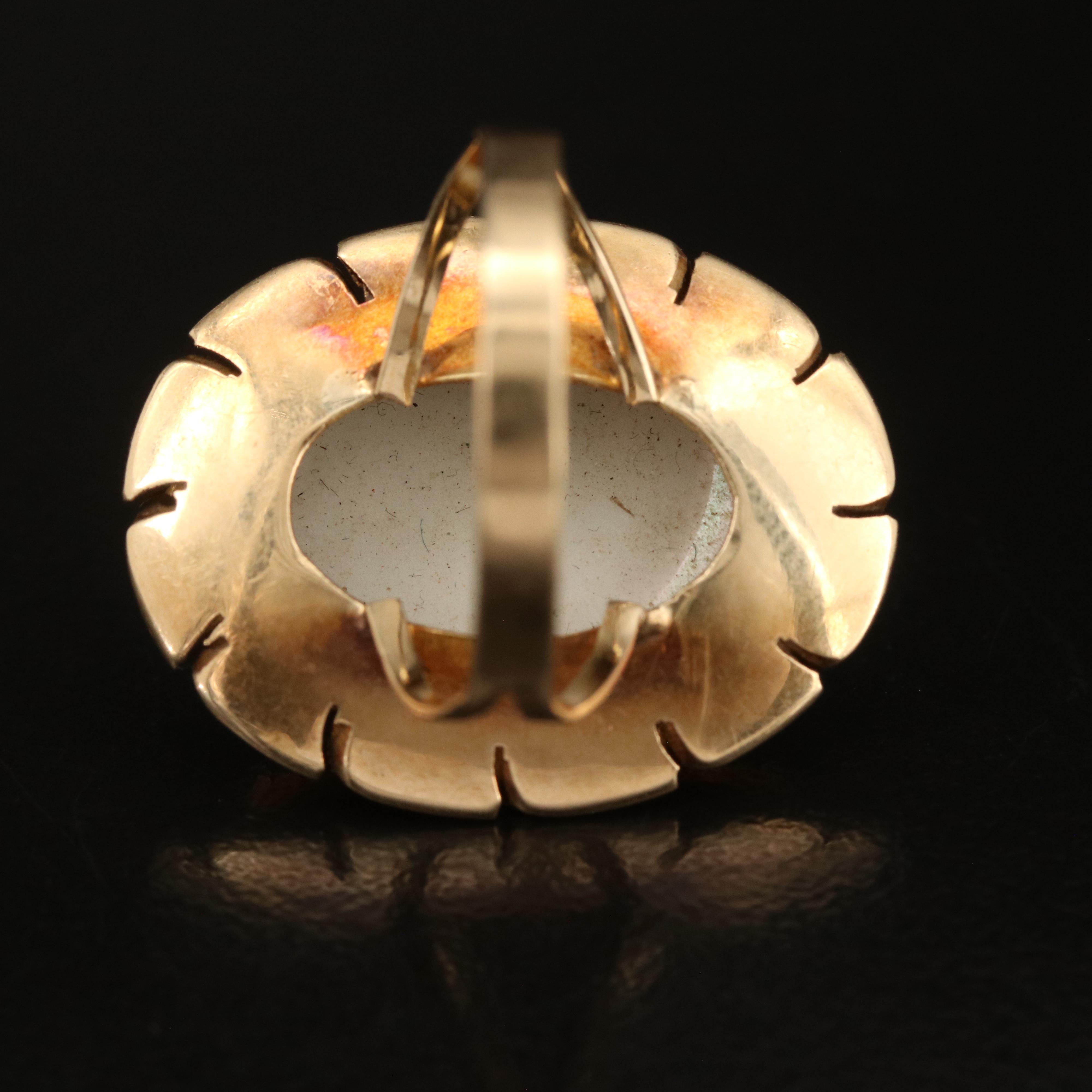 14K Mother-of-Pearl Ring