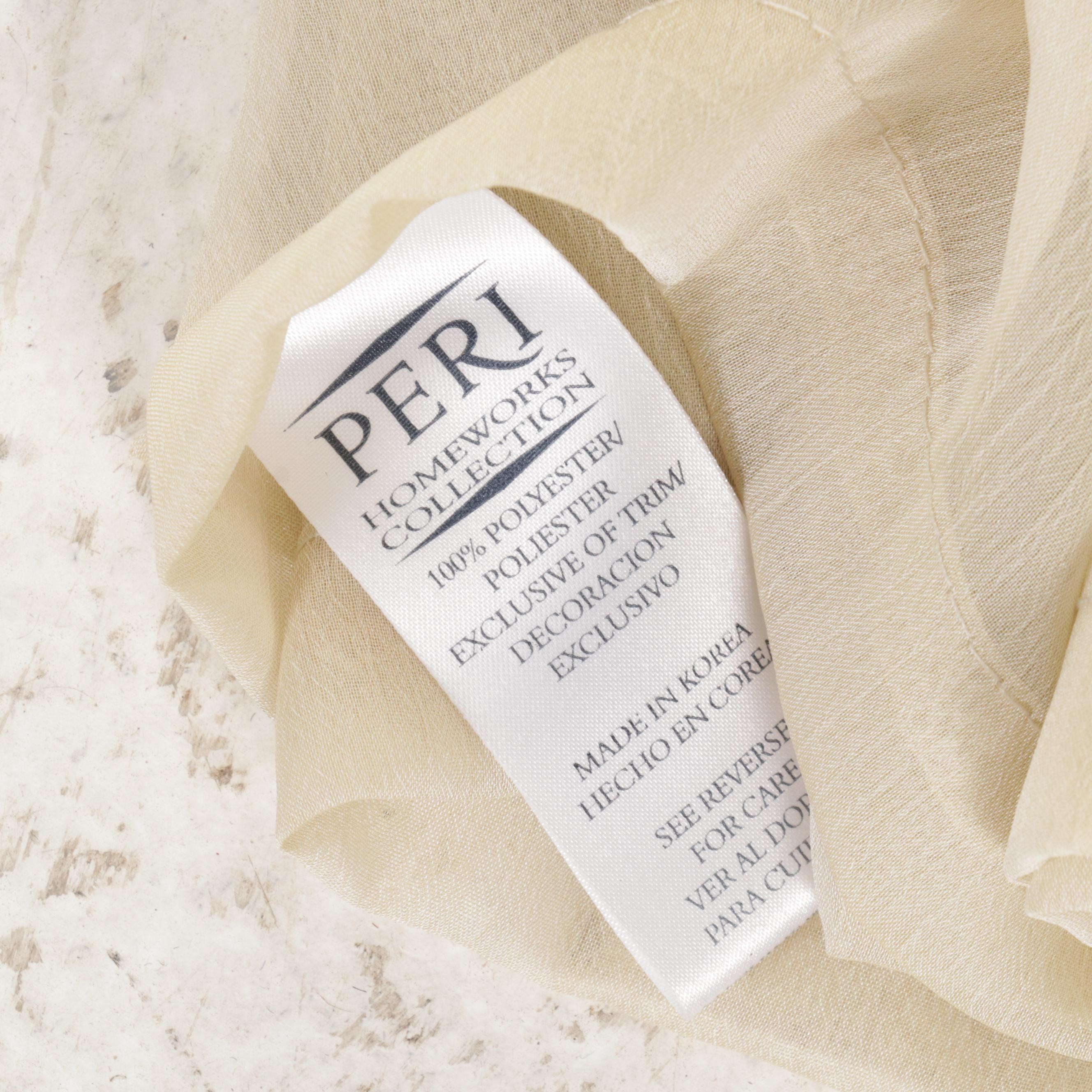 Woven Jacquard Curtains With Valances, Swag, Feather Pillow and Wall Hanging