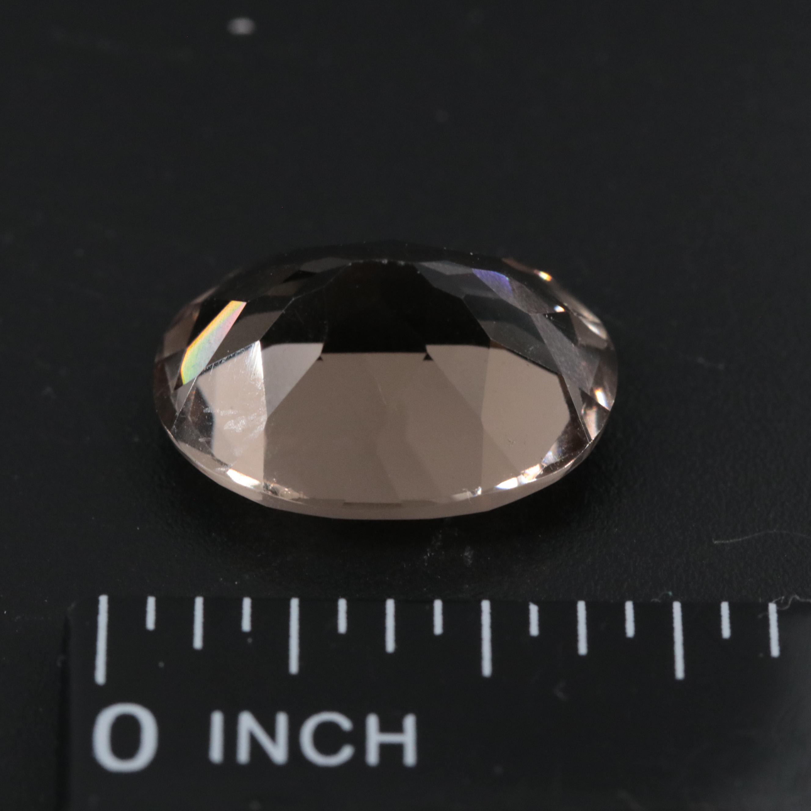 Loose 16.62 CTW Smoky Quartz