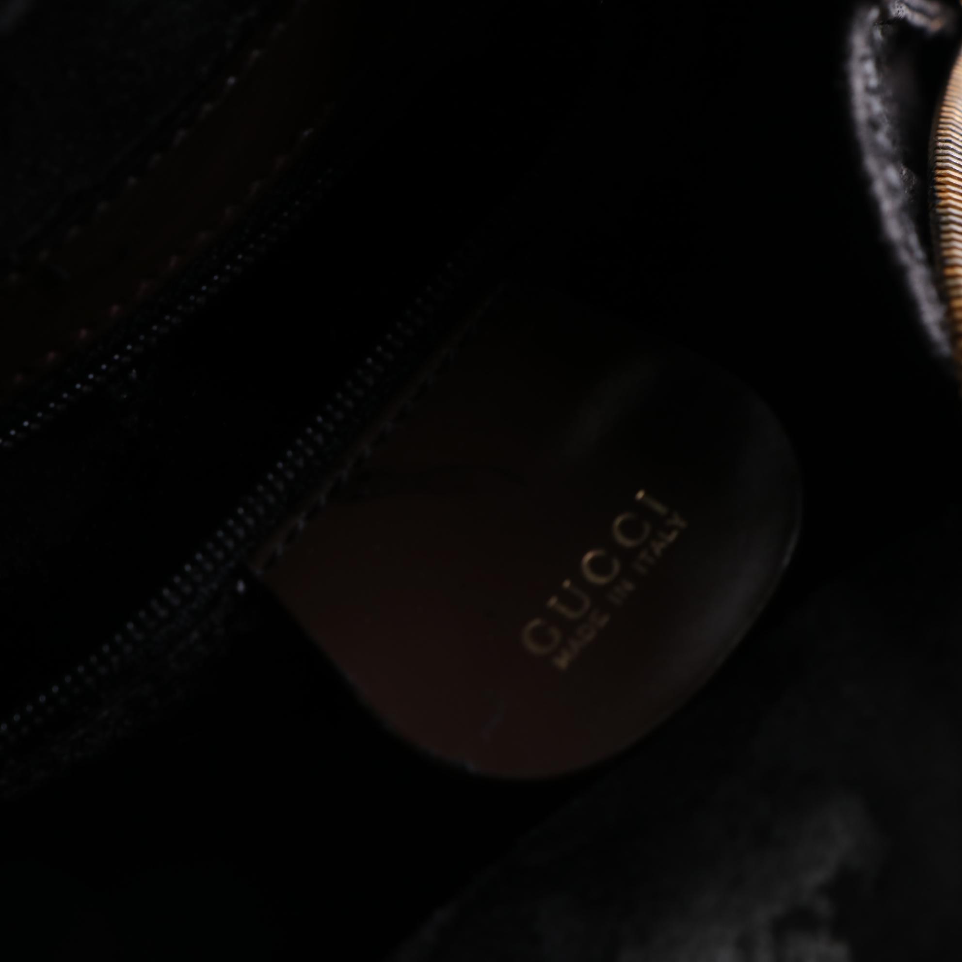 Gucci Bamboo Mini Sling Bag in Glazed Leather