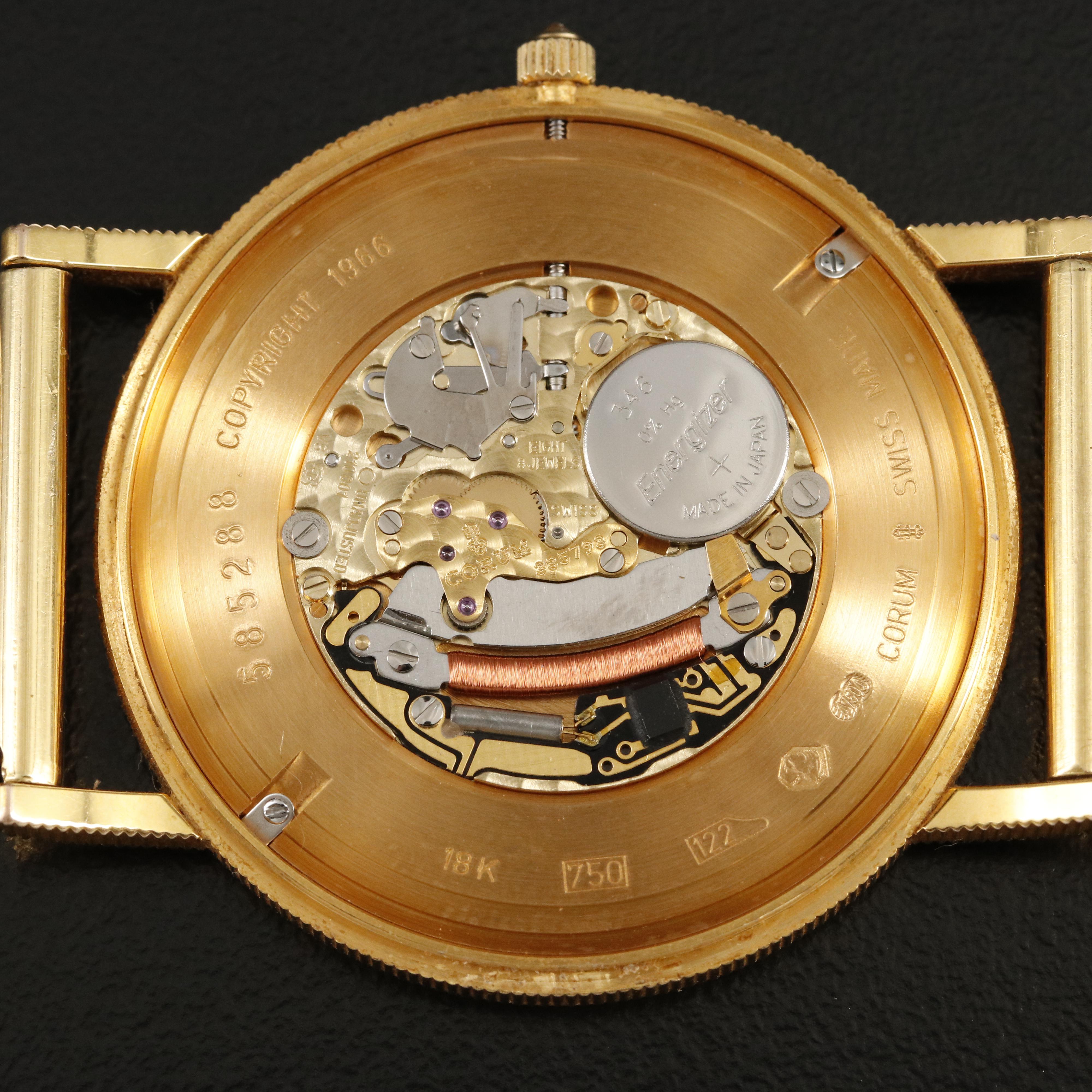 Corum $20 Liberty Head Gold Coin & 18K Quartz Watch