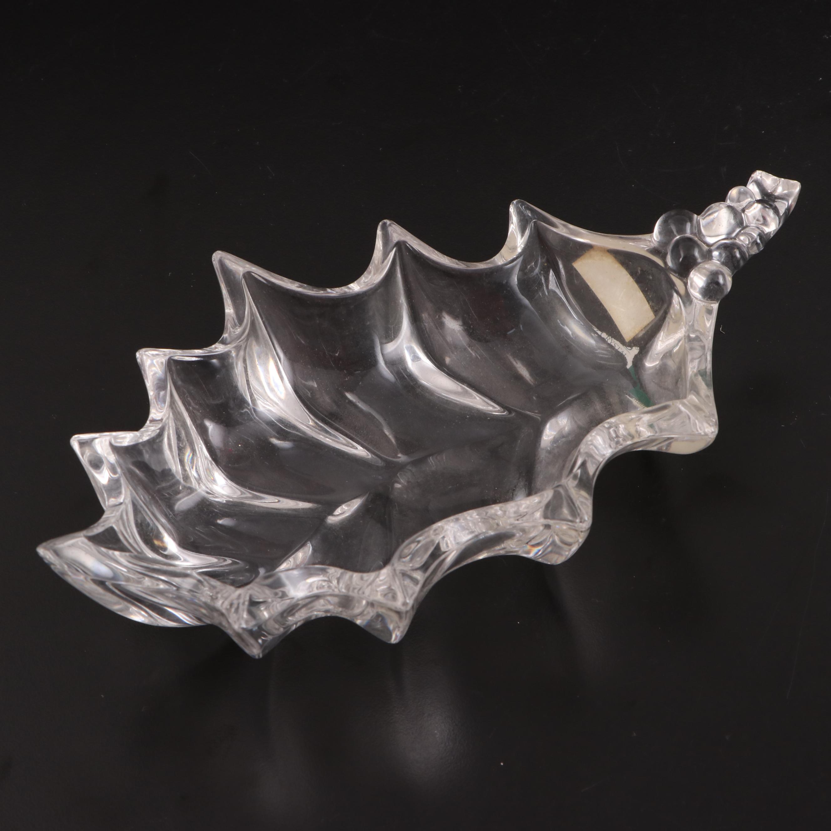 Mikasa and Marquis Waterford Crystal and Bone China Ornaments and Platter