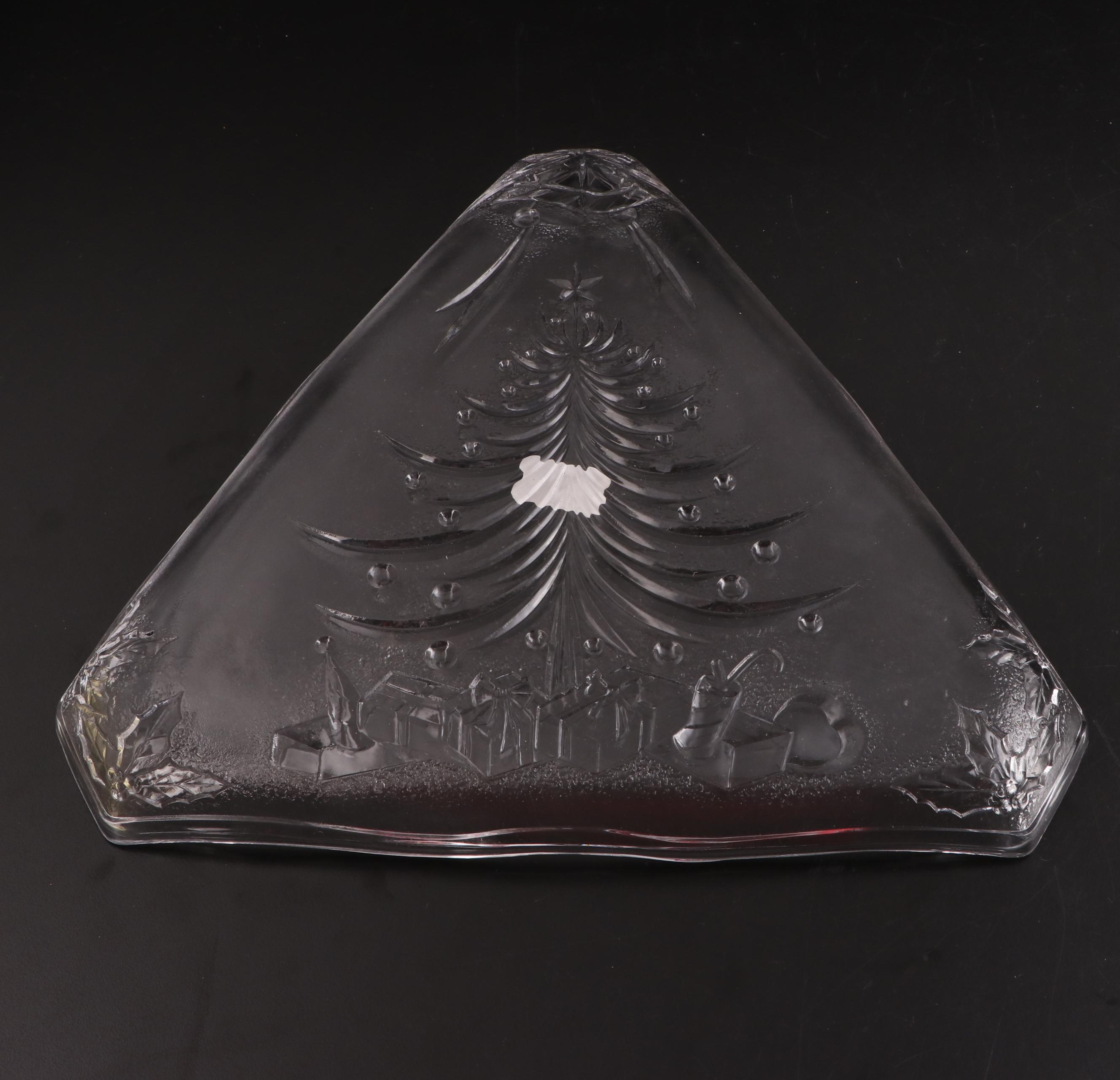 Mikasa and Marquis Waterford Crystal and Bone China Ornaments and Platter