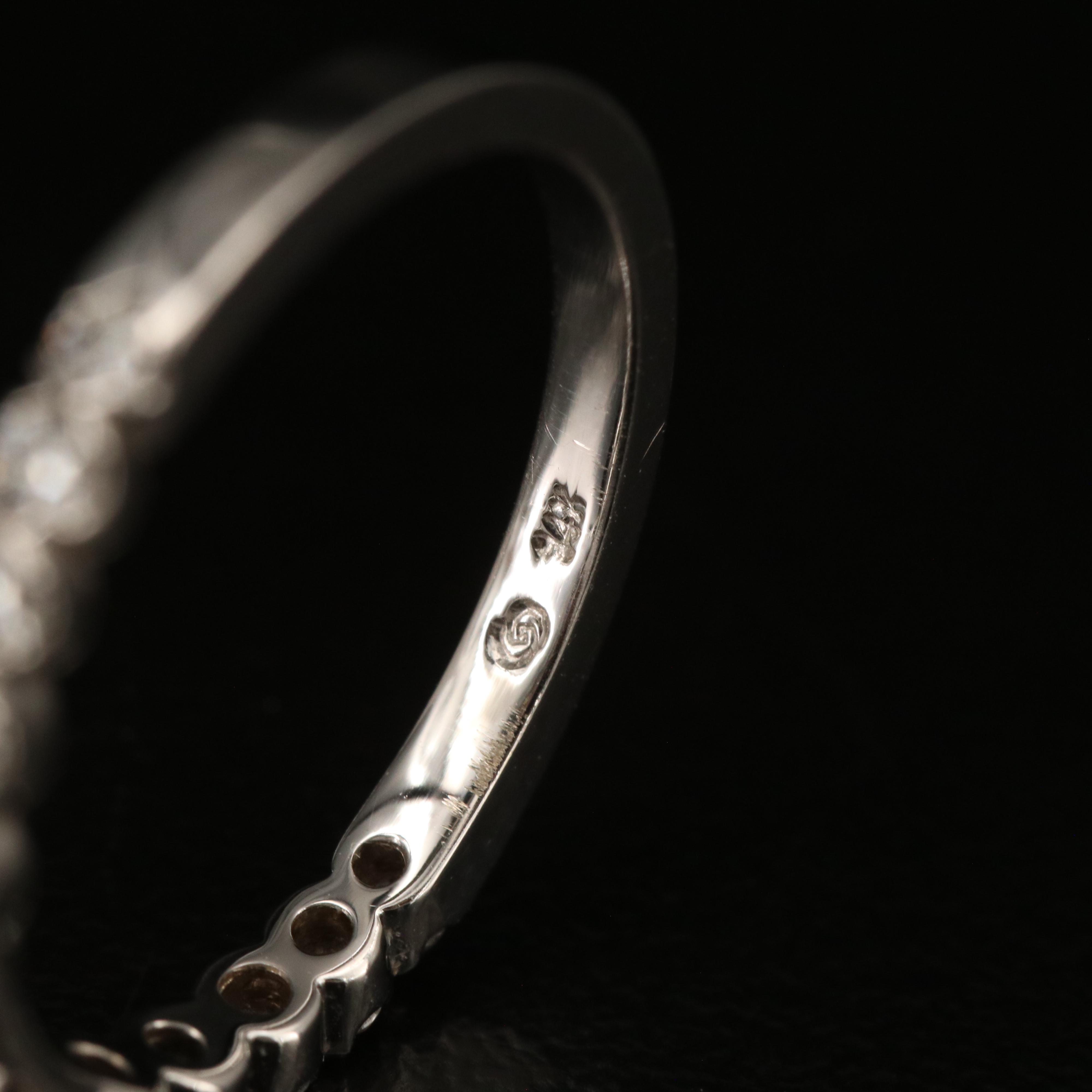 14K 0.54 CTW Diamond Semi Mount Ring