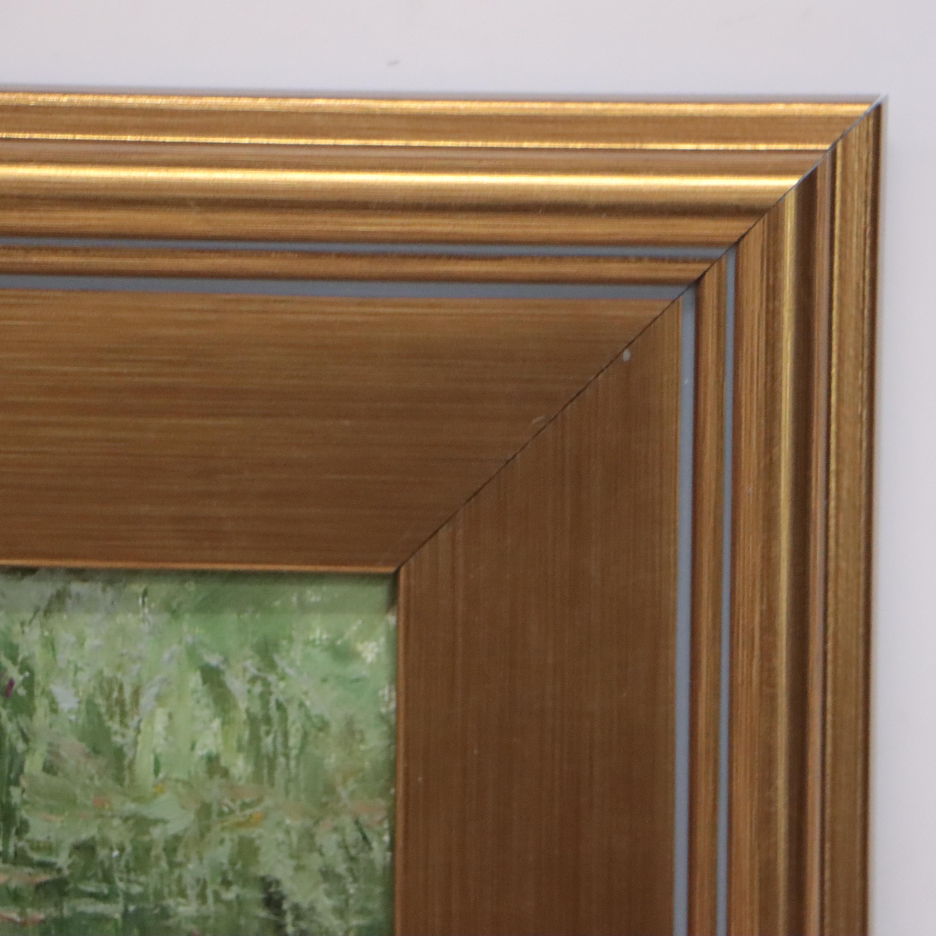 Garncarek Aleksander Landscape Oil Painting "Na Wodzie," 2022