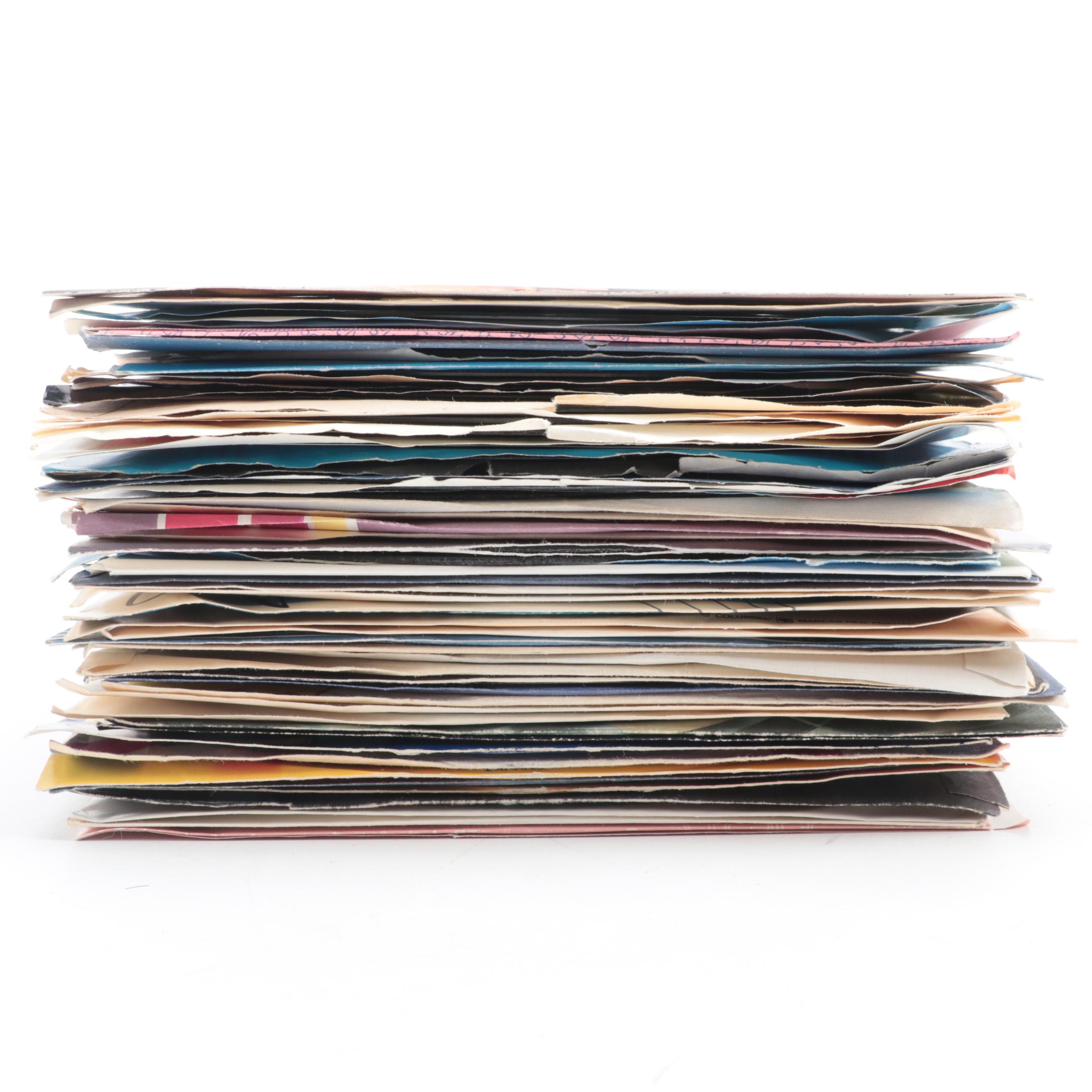 David Bowie, Prince, Michael Jackson, Rick James and More 45 RPM Records