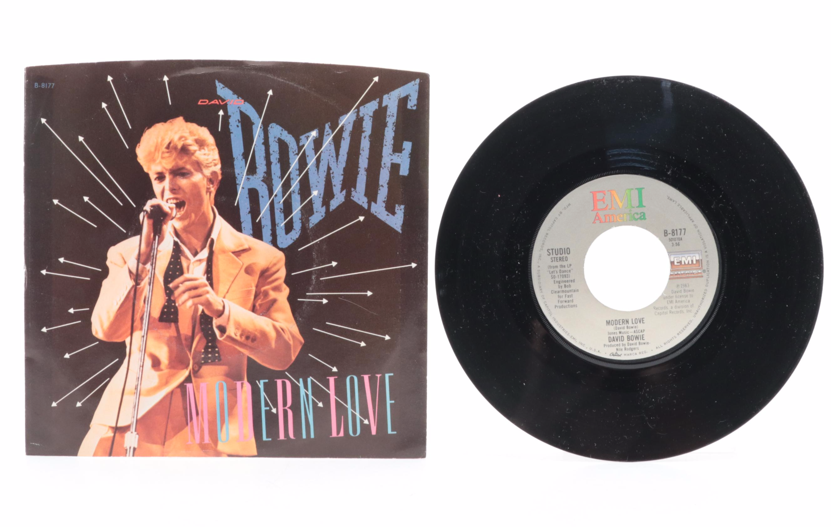 David Bowie, Prince, Michael Jackson, Rick James and More 45 RPM Records