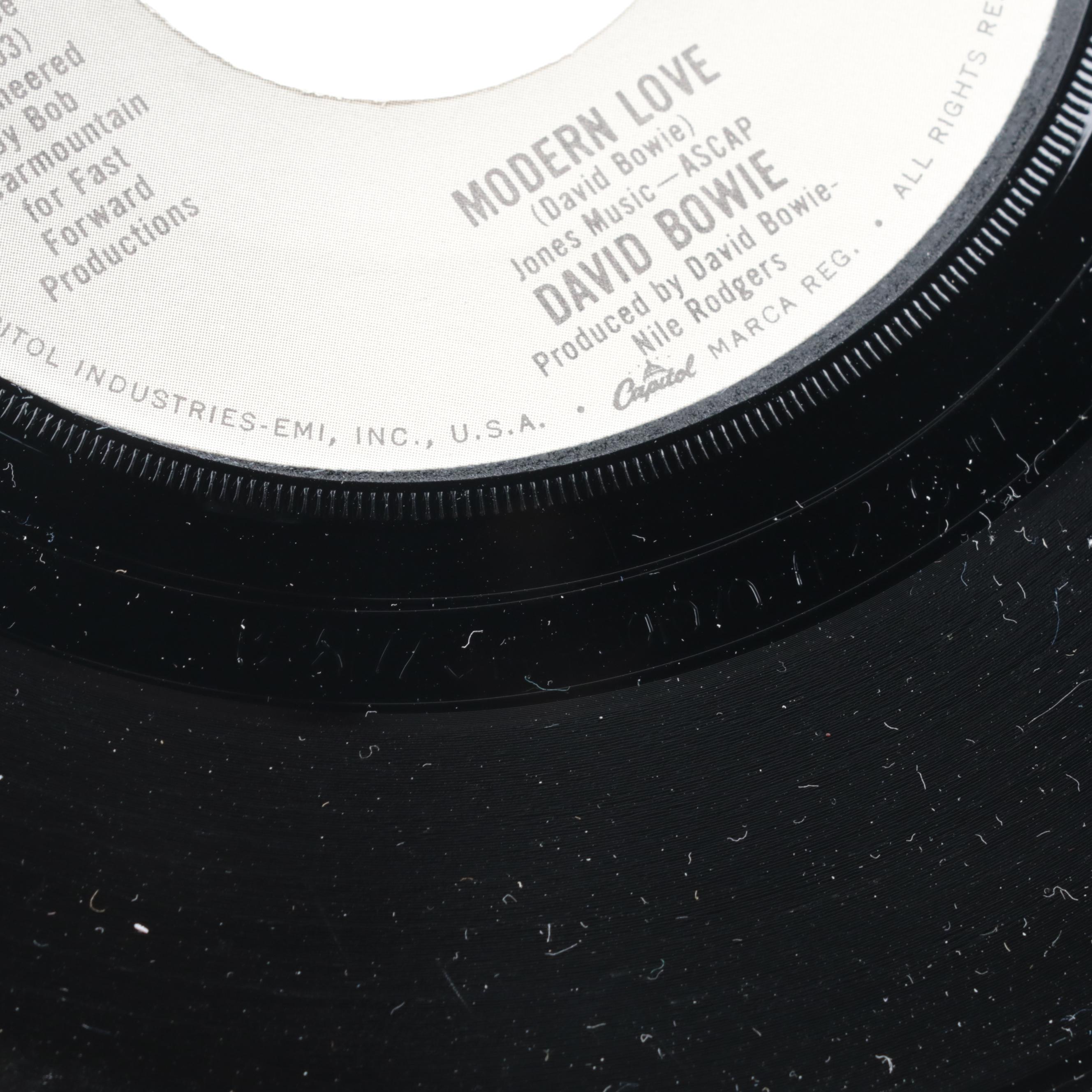David Bowie, Prince, Michael Jackson, Rick James and More 45 RPM Records