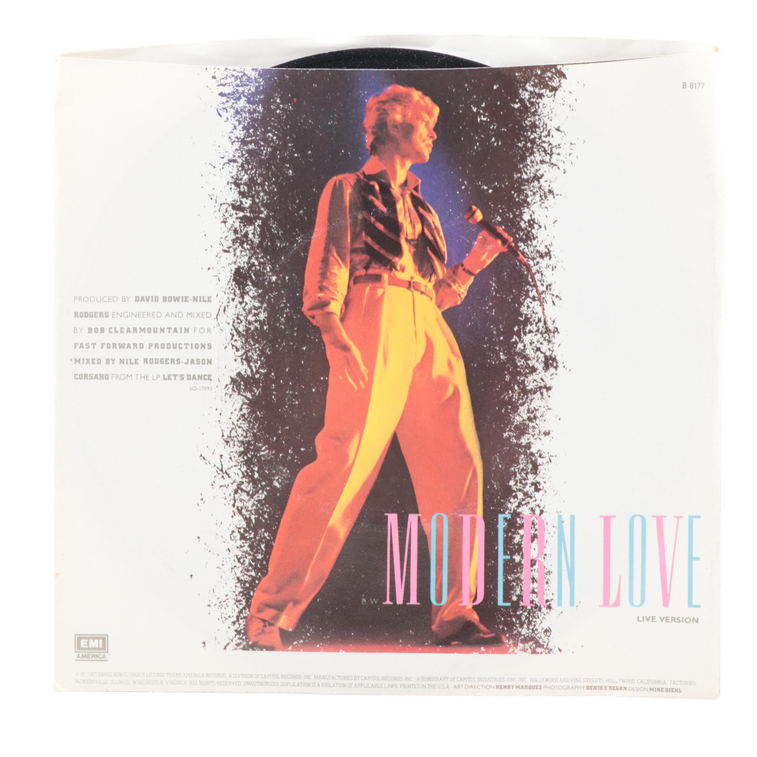 David Bowie, Prince, Michael Jackson, Rick James and More 45 RPM Records