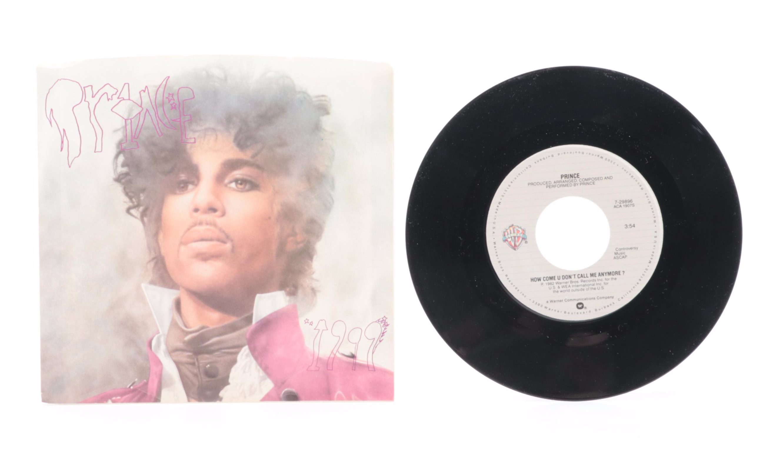 David Bowie, Prince, Michael Jackson, Rick James and More 45 RPM Records