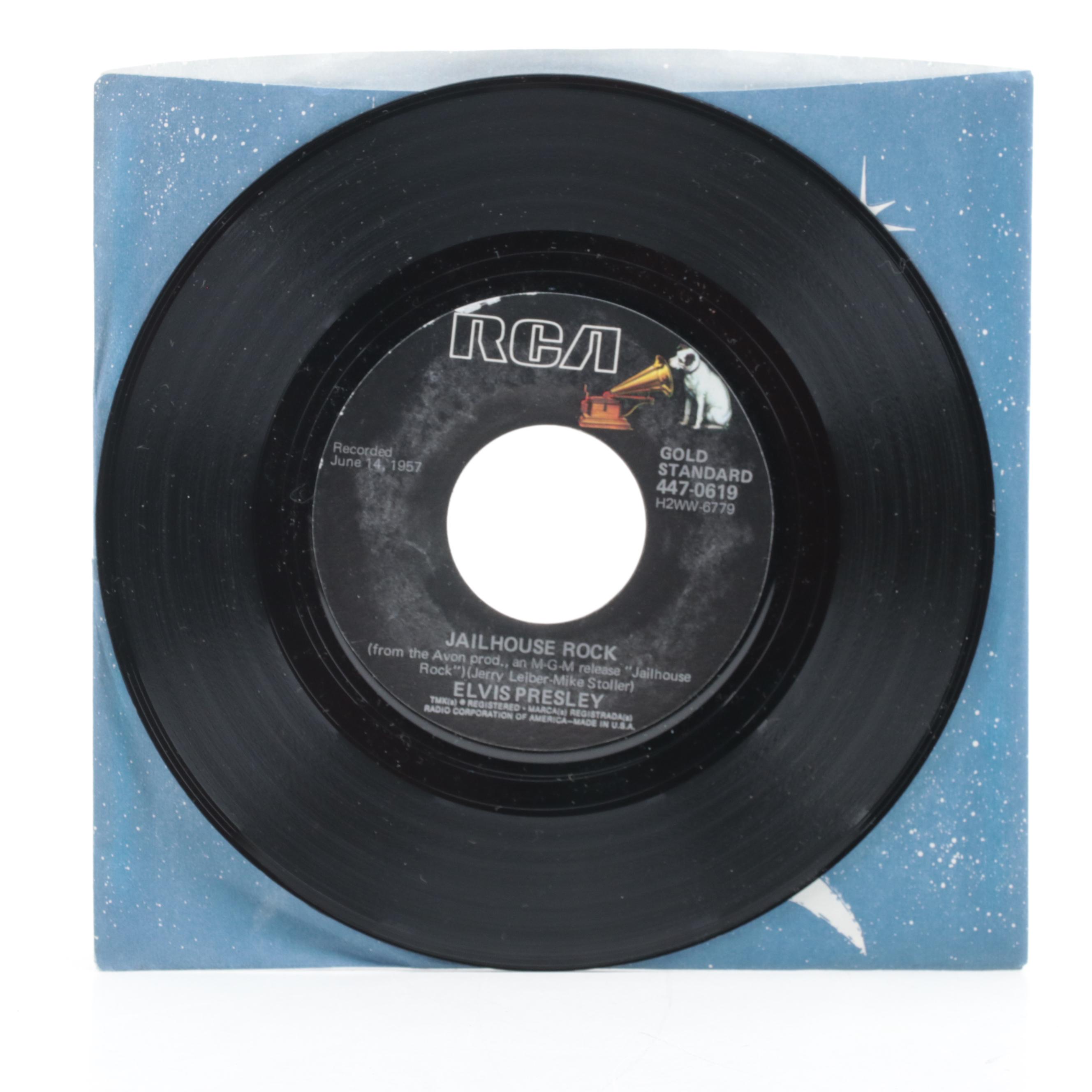 David Bowie, Prince, Michael Jackson, Rick James and More 45 RPM Records