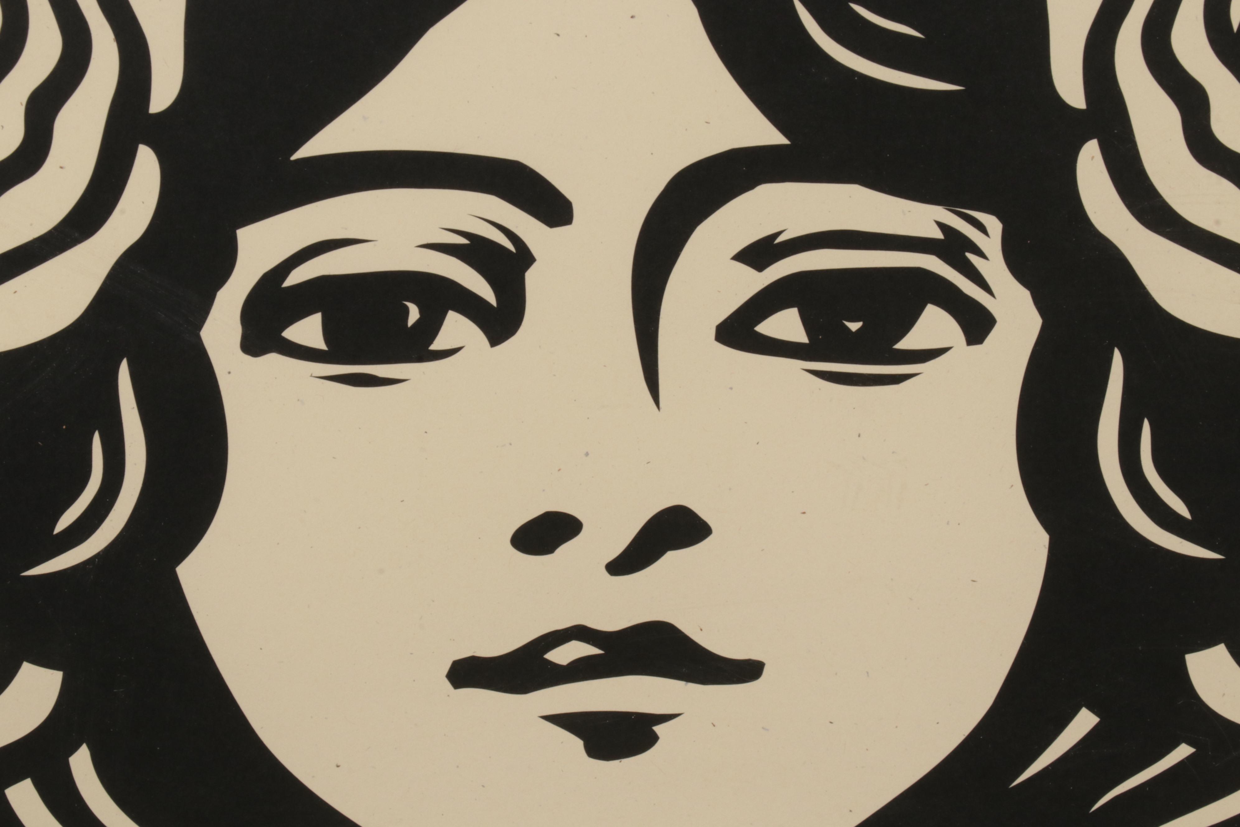 Shepard Fairey Offset Print "Make Art Not War," 2017