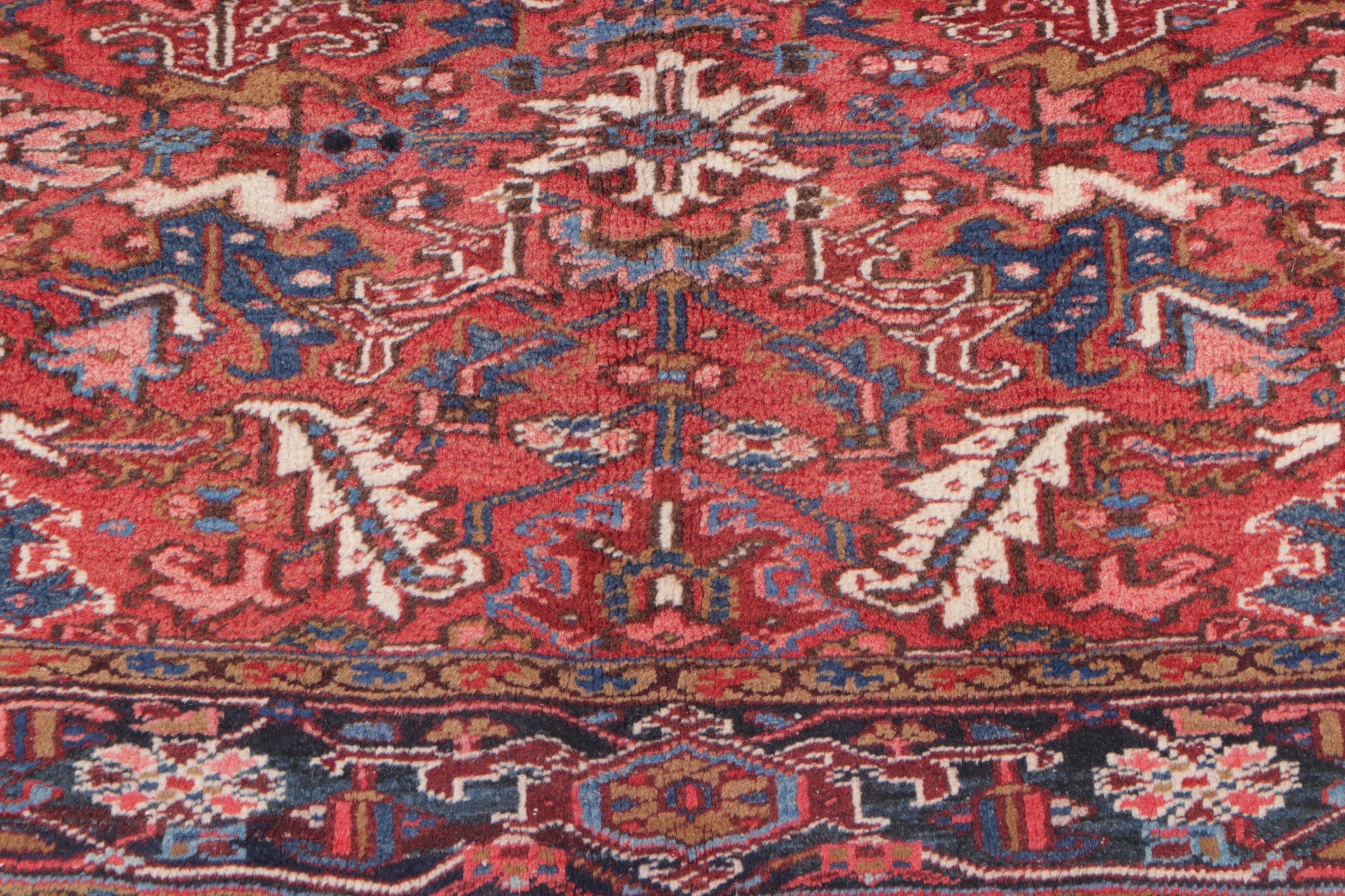 6'6 x 9'6 Hand-Knotted Persian Heriz Area Rug
