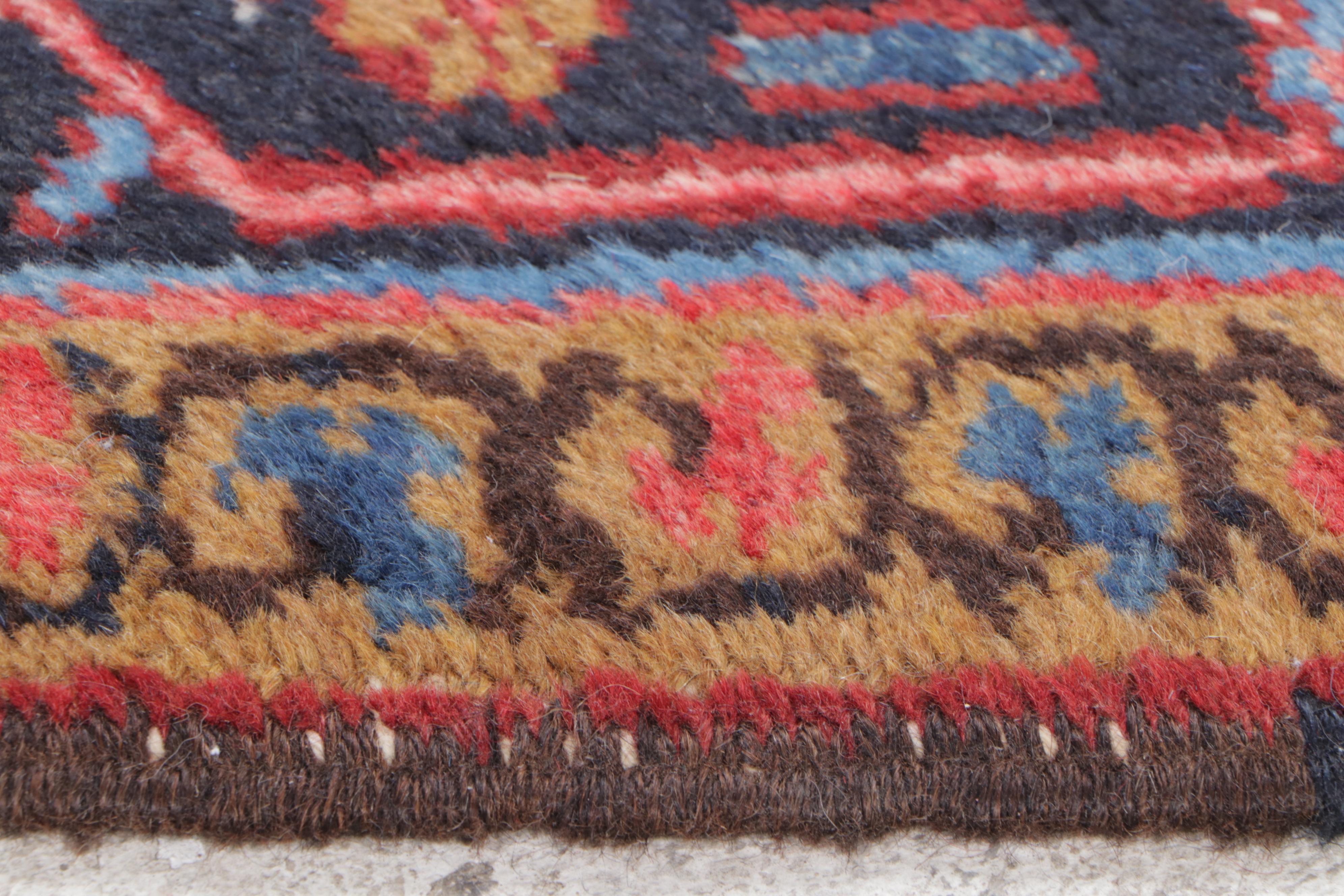 6'6 x 9'6 Hand-Knotted Persian Heriz Area Rug