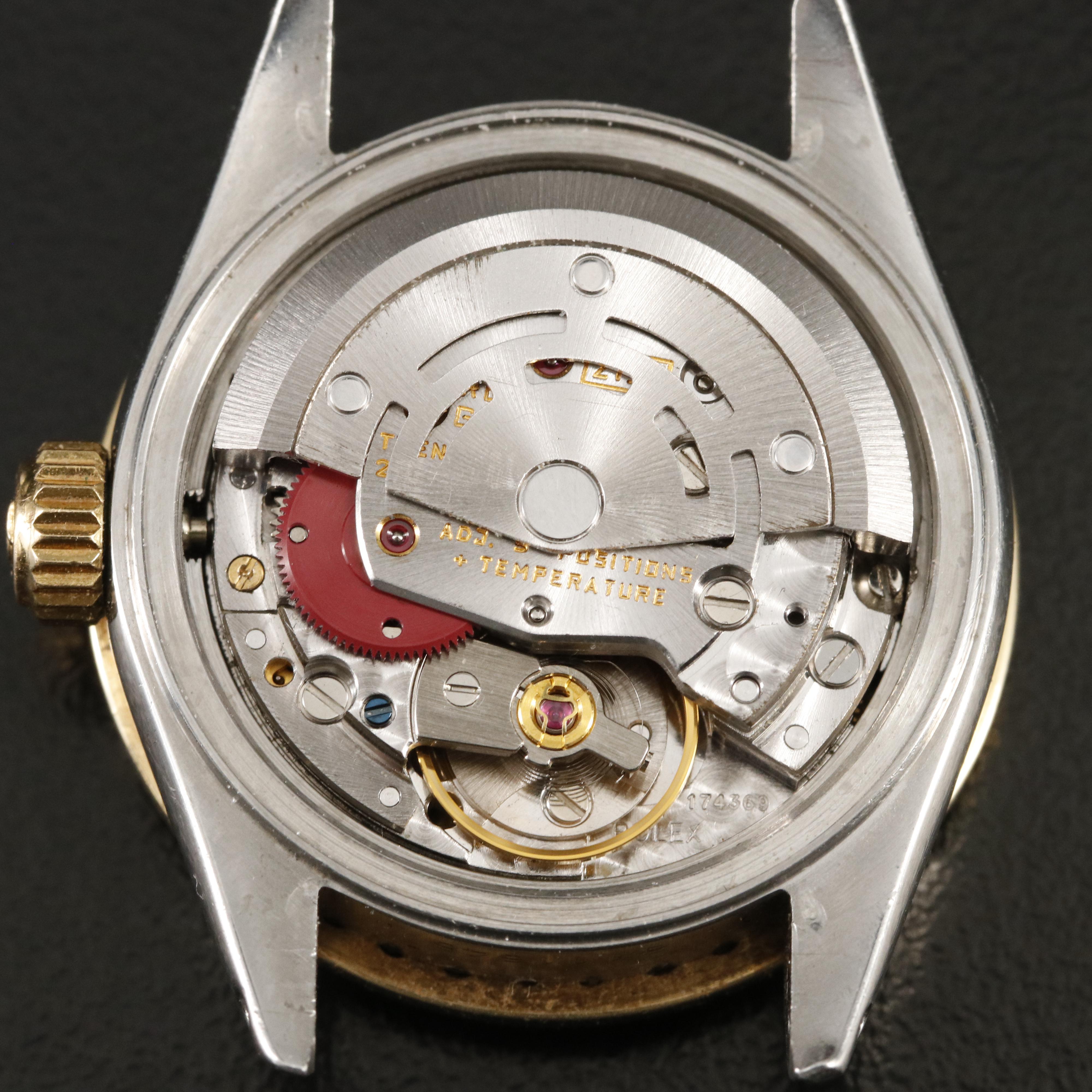 1983 Rolex Oyster Perpetual 1.17 CTW Diamond Dial and Bezel Datejust Watch