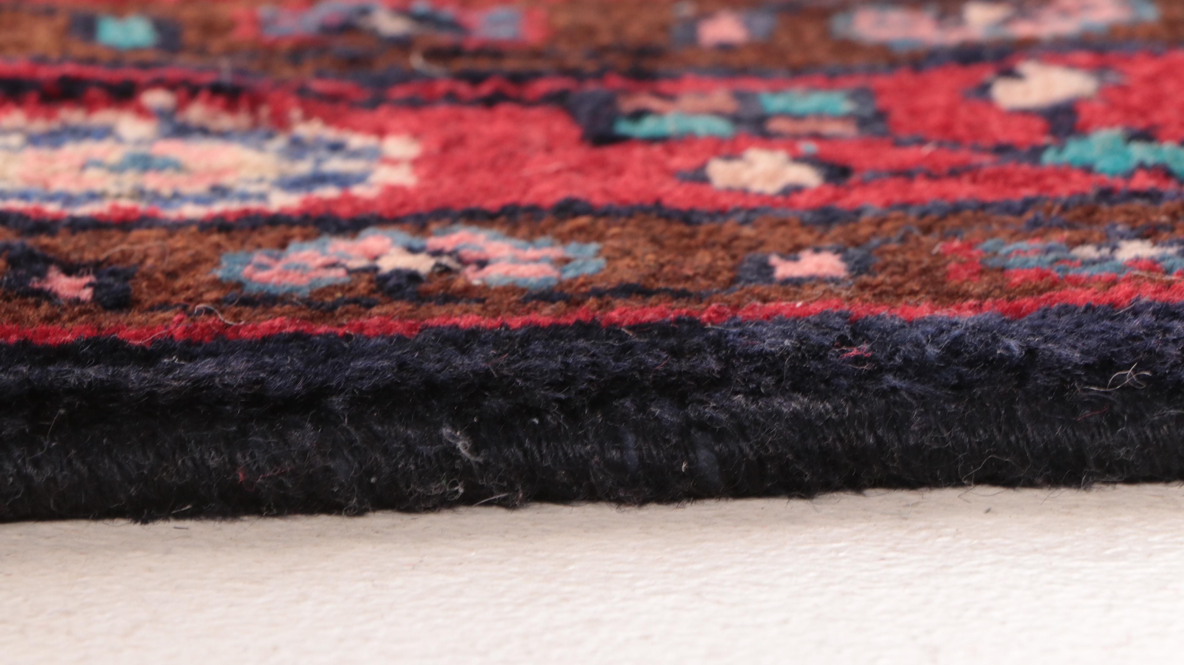 3'7 x 9'10 Hand-Knotted Persian Hamadan Long Rug