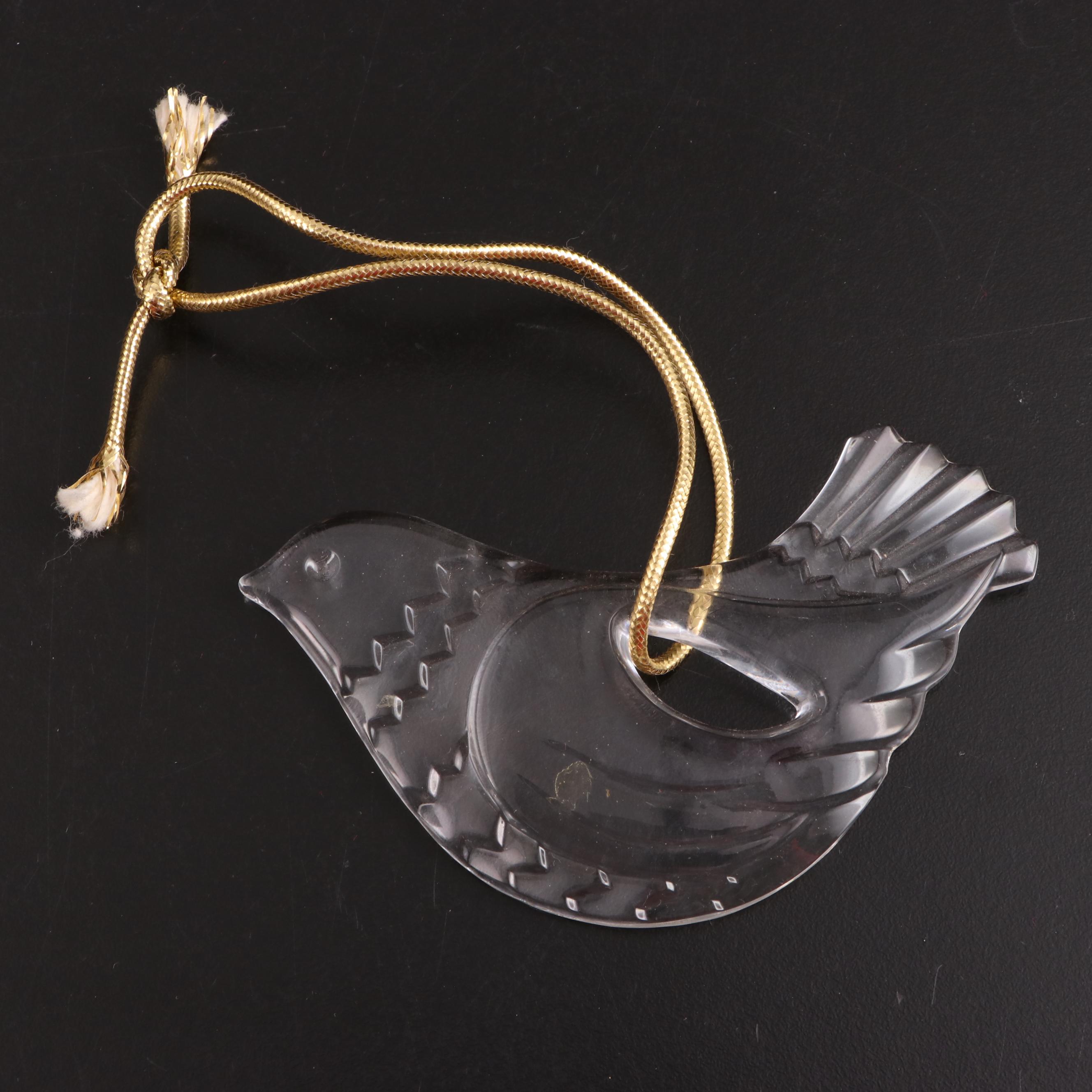 Waterford Crystal Hanukkah and Christmas Tree Ornaments