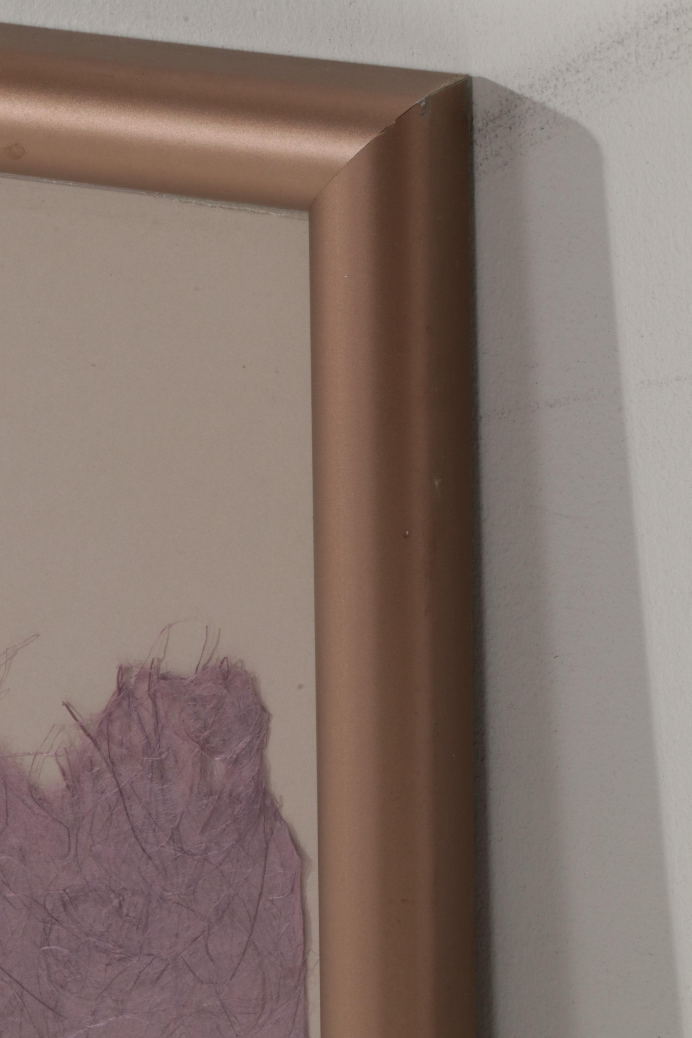 Abstract Pastel Drawing Assemblage, Late 20th Century