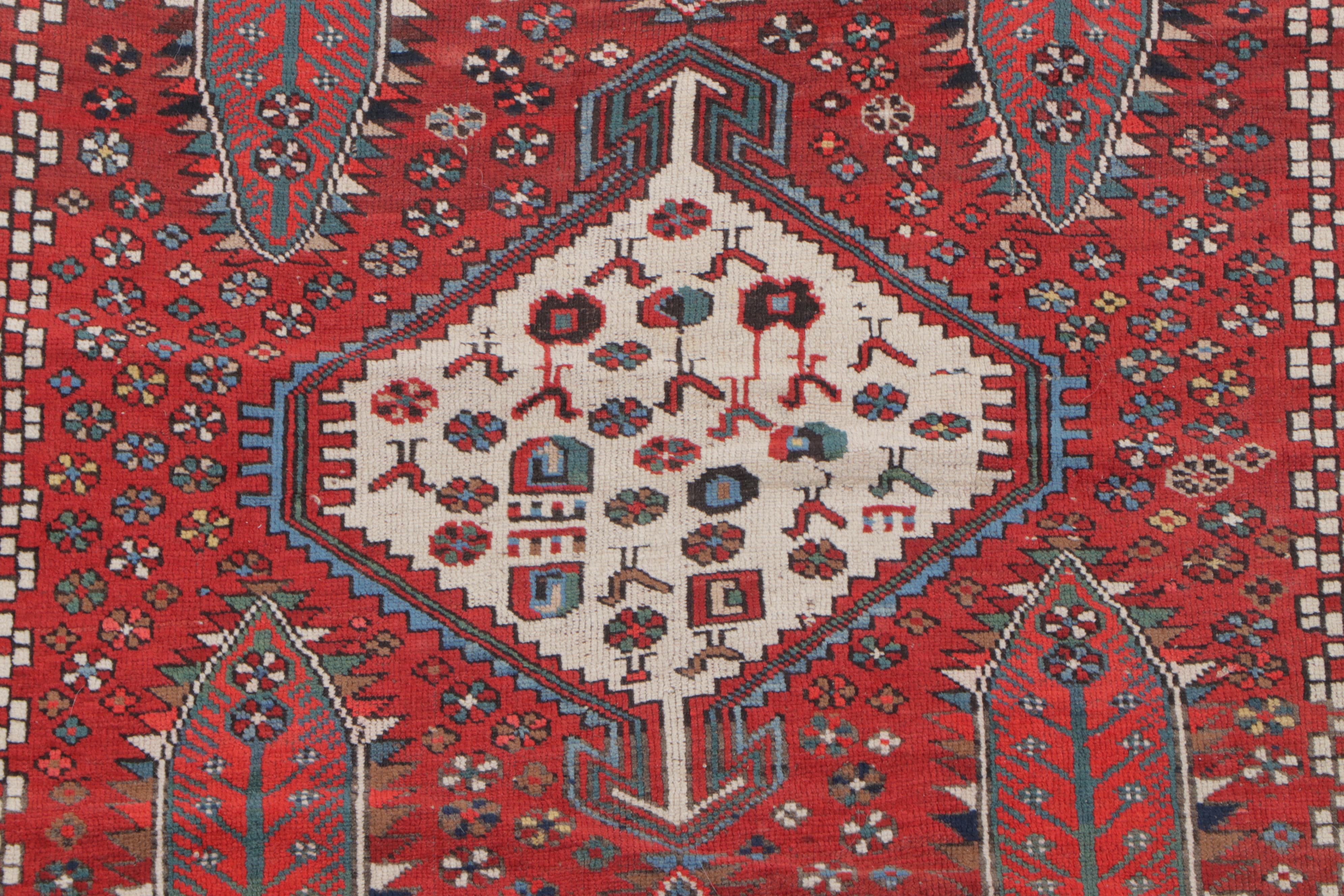 4' x 5'7 Hand-Knotted Persian Kolyai Area Rug