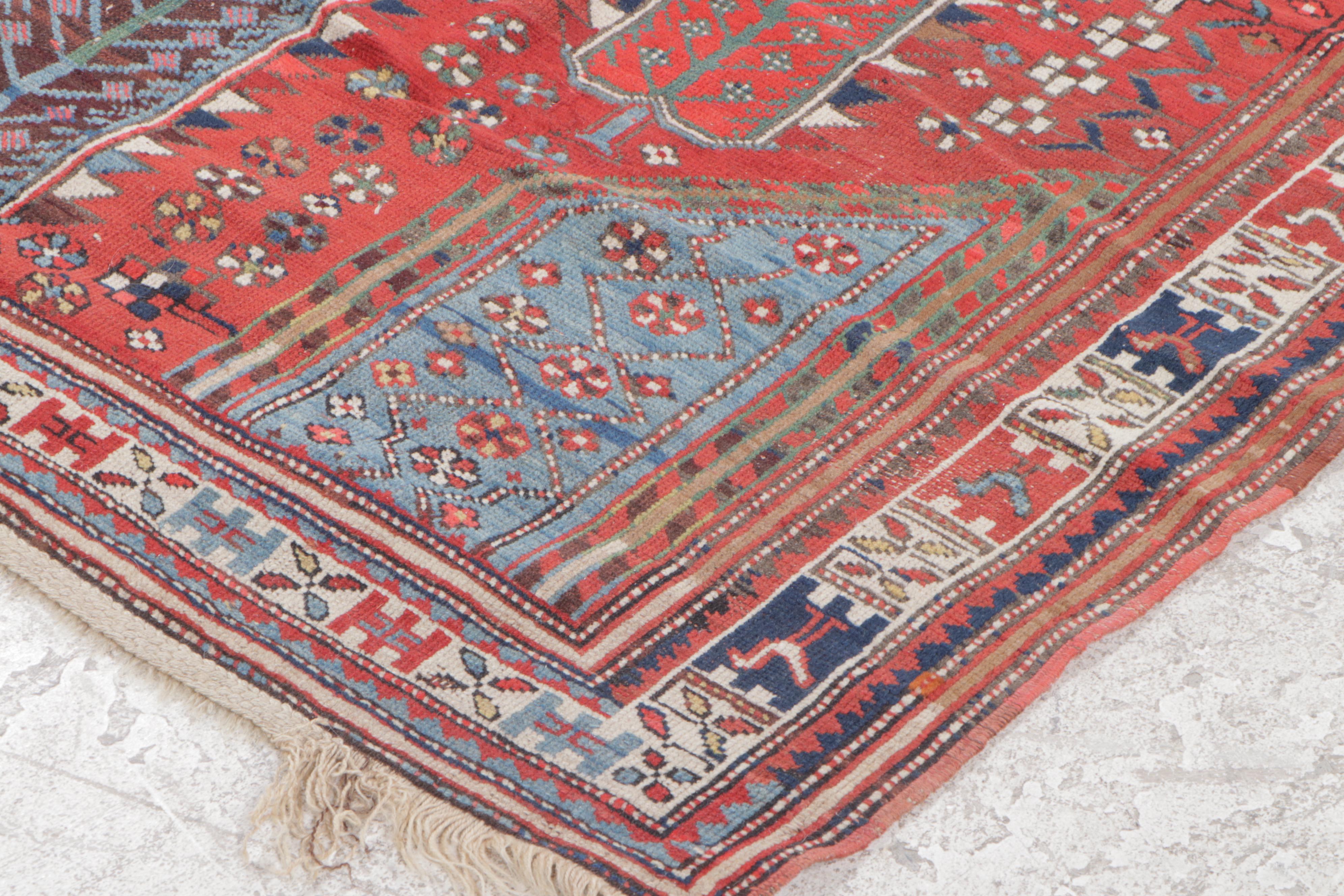 4' x 5'7 Hand-Knotted Persian Kolyai Area Rug