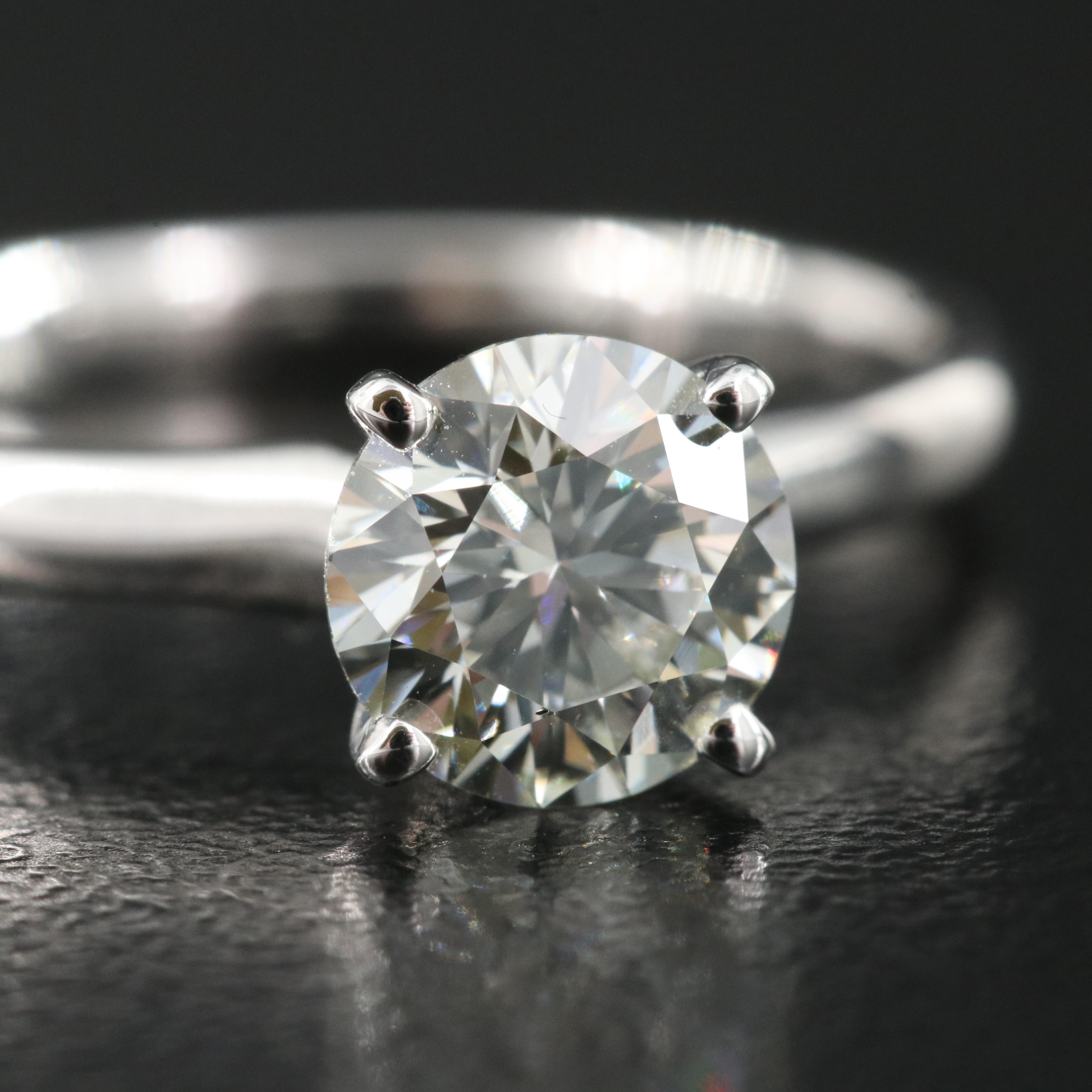 14K 1.06 CT Lab Grown Diamond Solitaire Ring