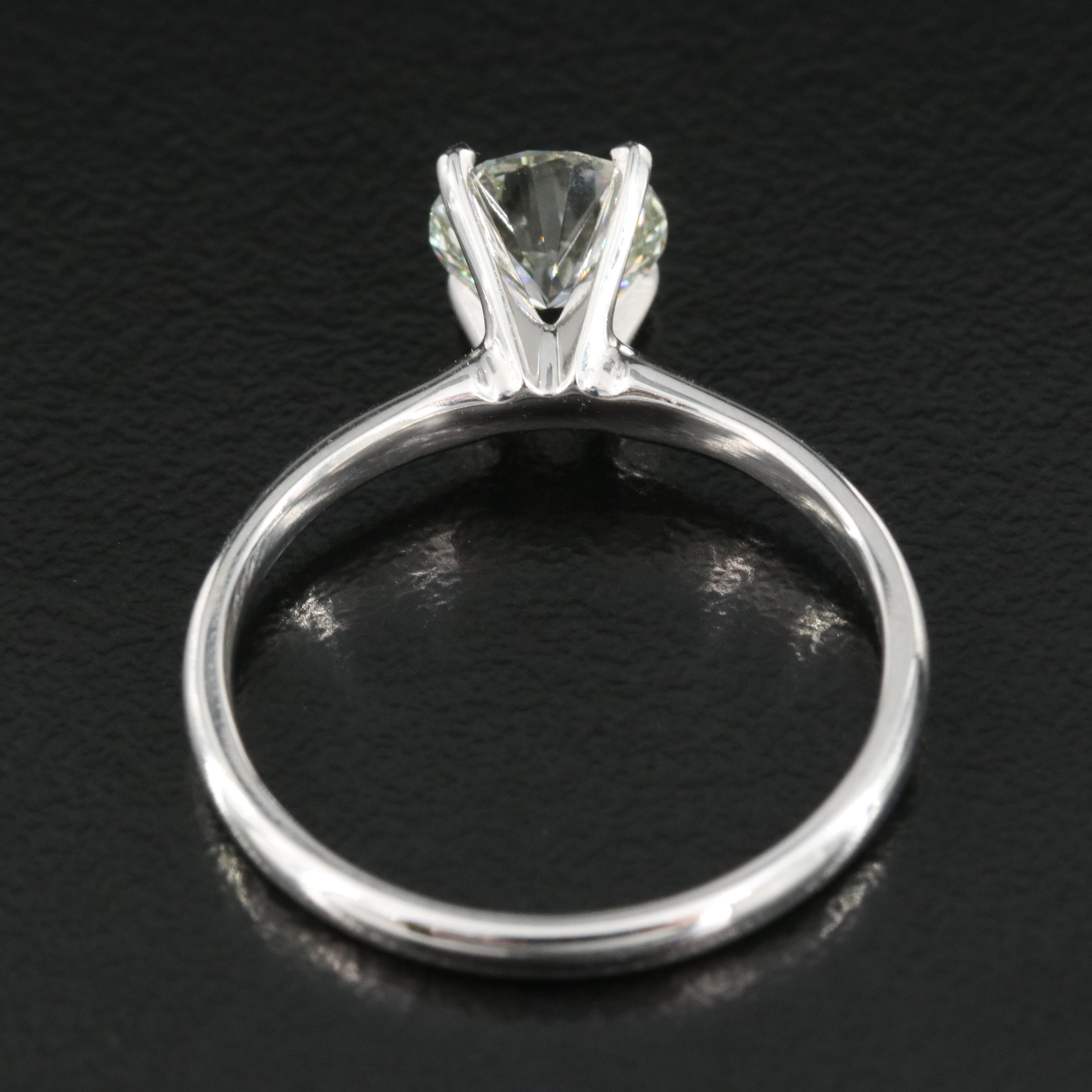 14K 1.06 CT Lab Grown Diamond Solitaire Ring