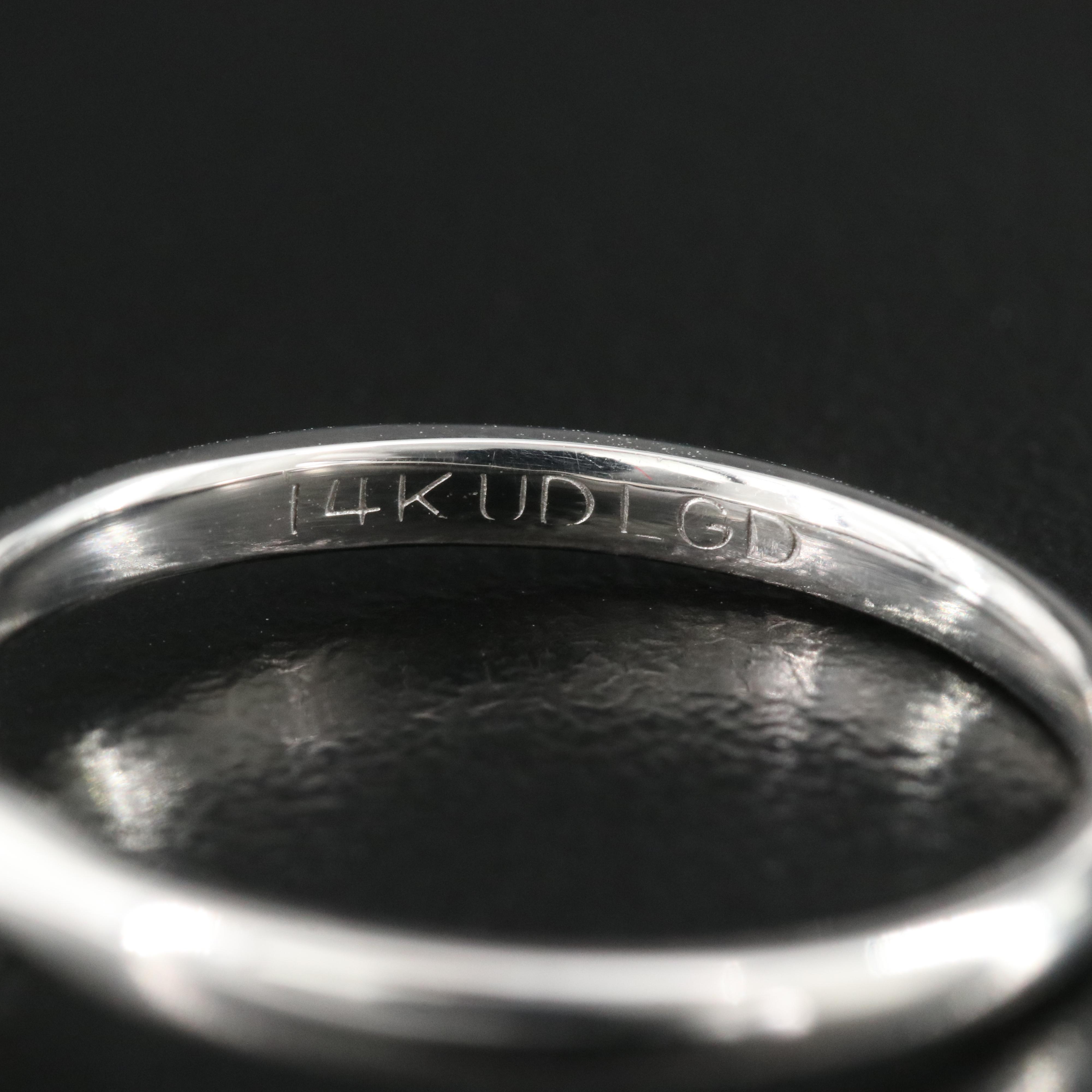 14K 1.06 CT Lab Grown Diamond Solitaire Ring