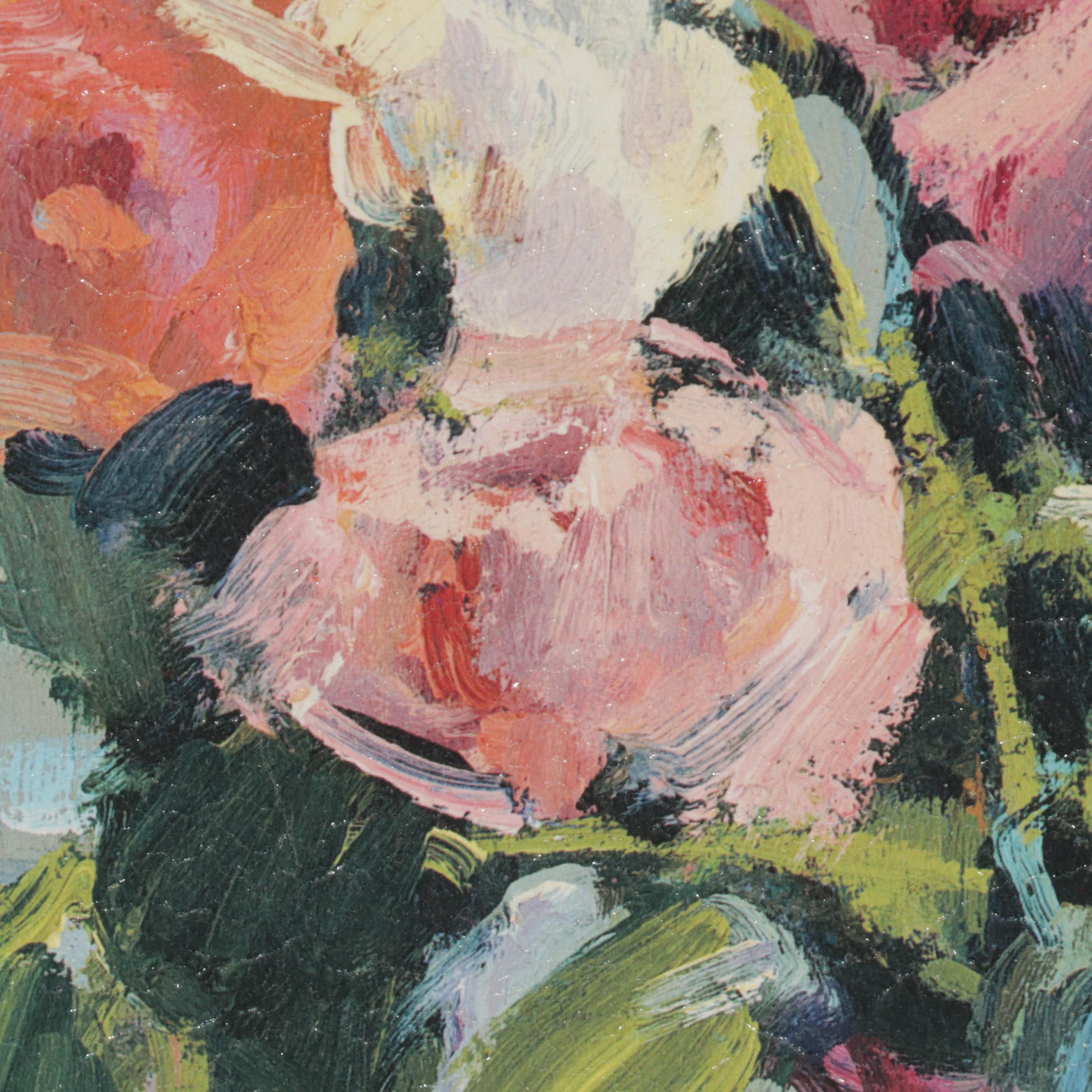 Offset Lithograph After Shirley Murray "La Plage," Circa 2000