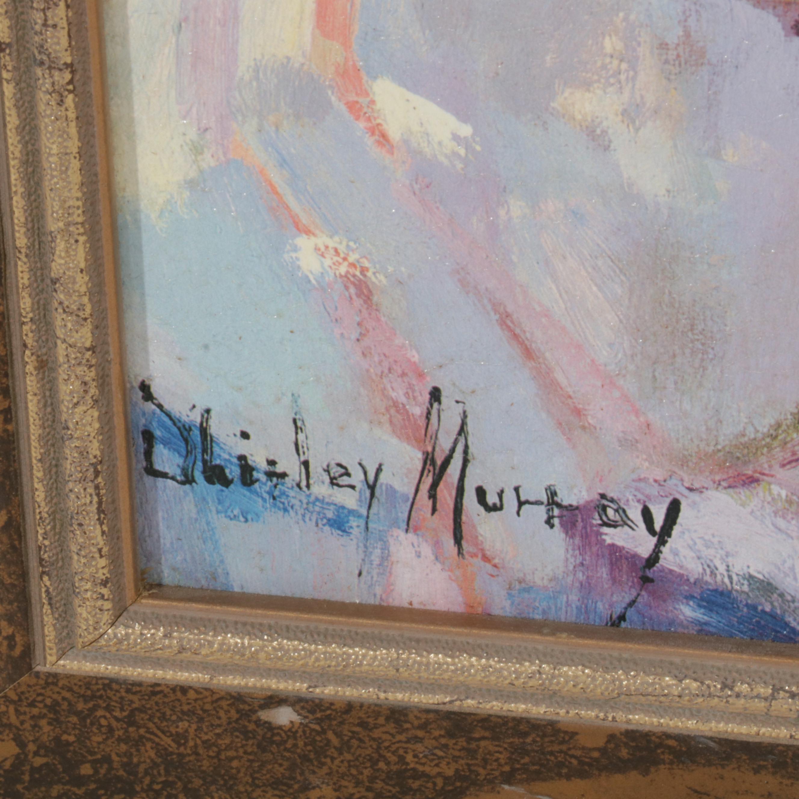 Offset Lithograph After Shirley Murray "La Plage," Circa 2000