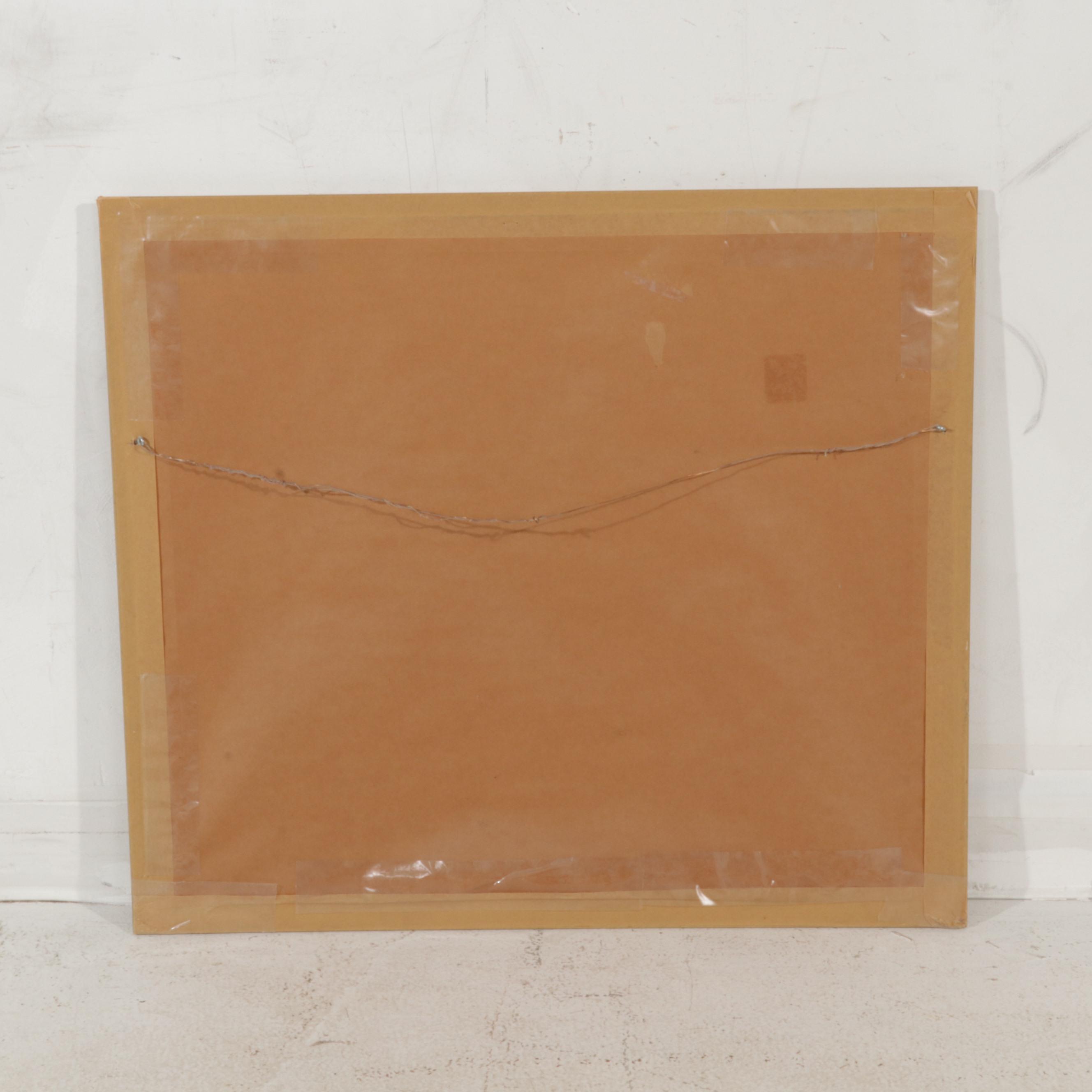 Offset Lithograph After Shirley Murray "La Plage," Circa 2000