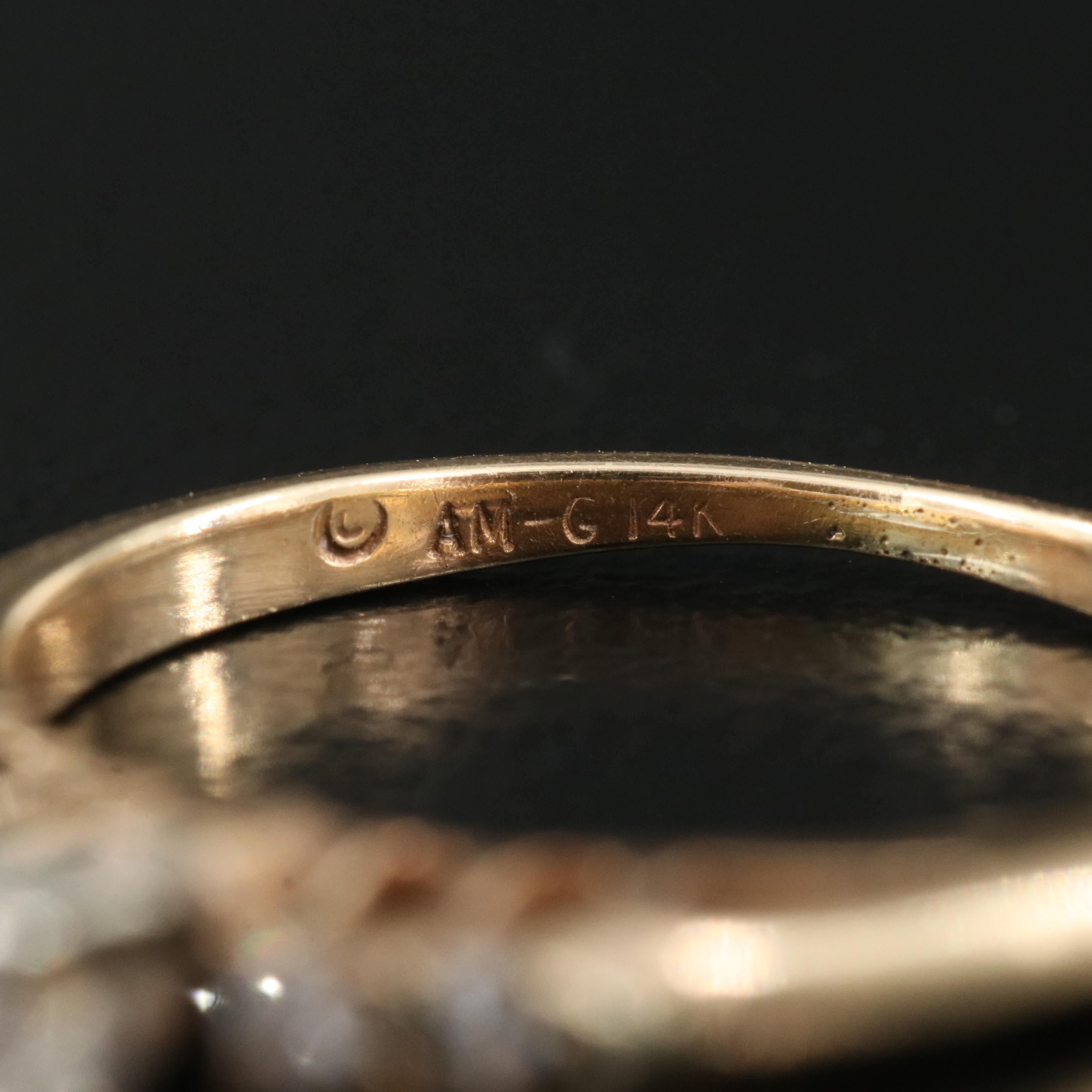 14K 0.27 CTW Diamond Ring