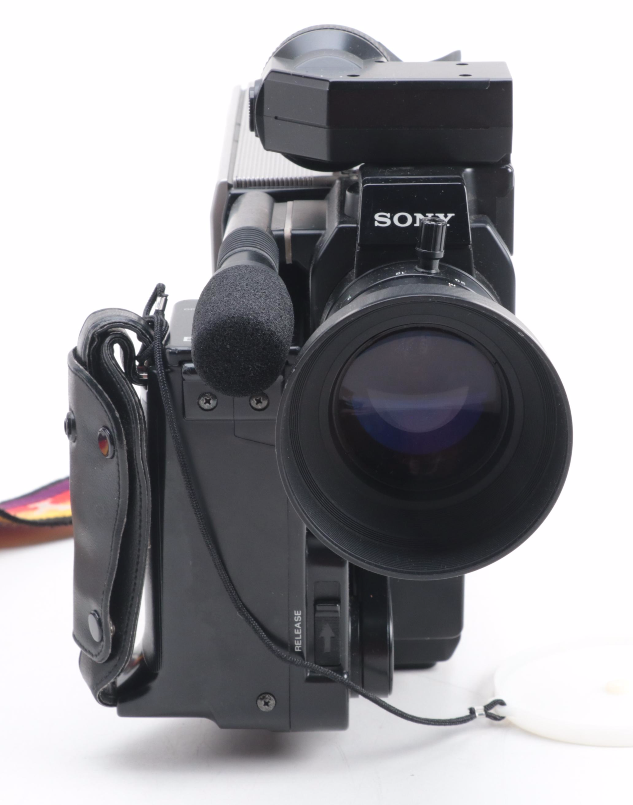 Sony Betamovie No. BMC-110 Video Camera and Case, 1980s