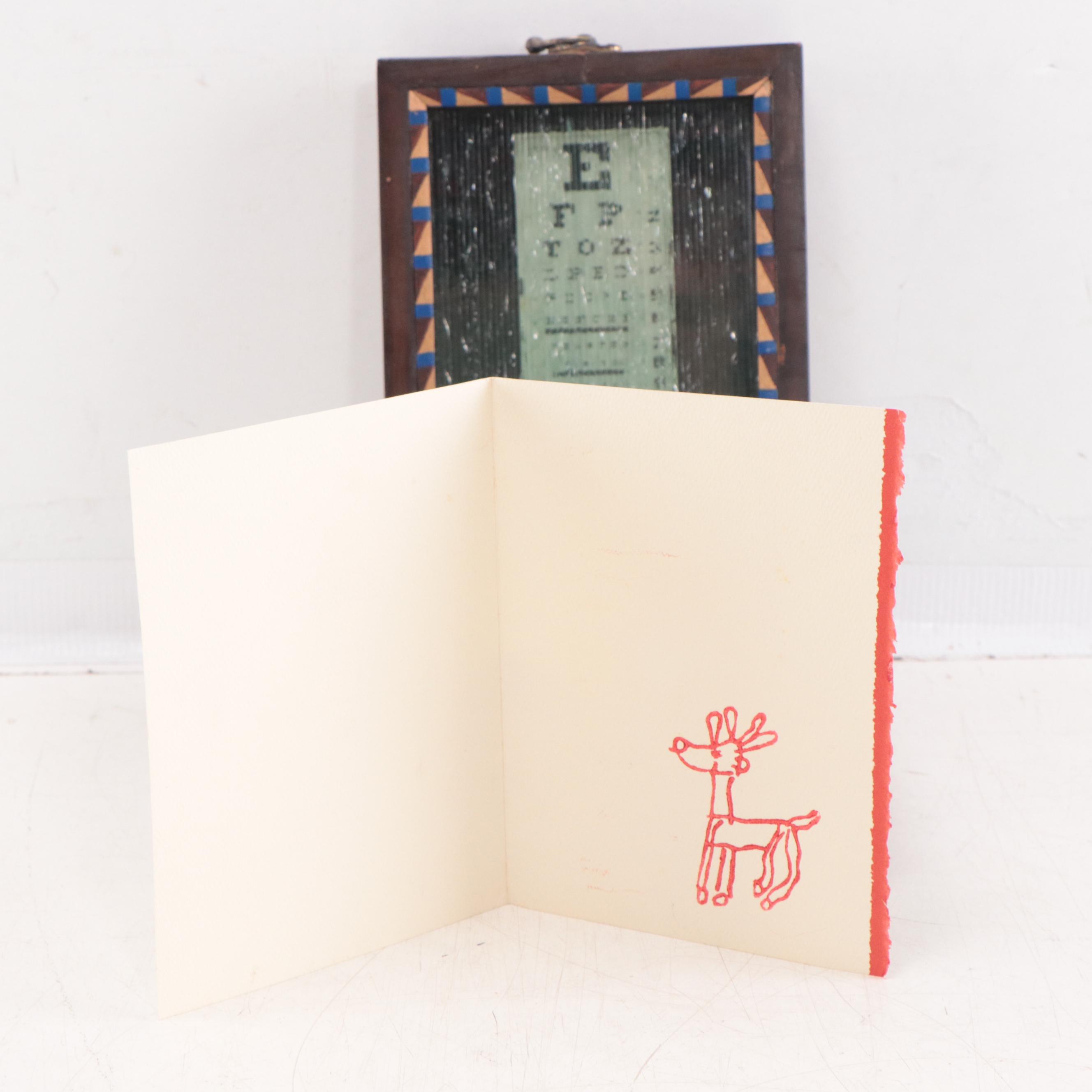 Terry Boyle Mixed Media Box Sculpture "Great White Elephant," Circa 2000