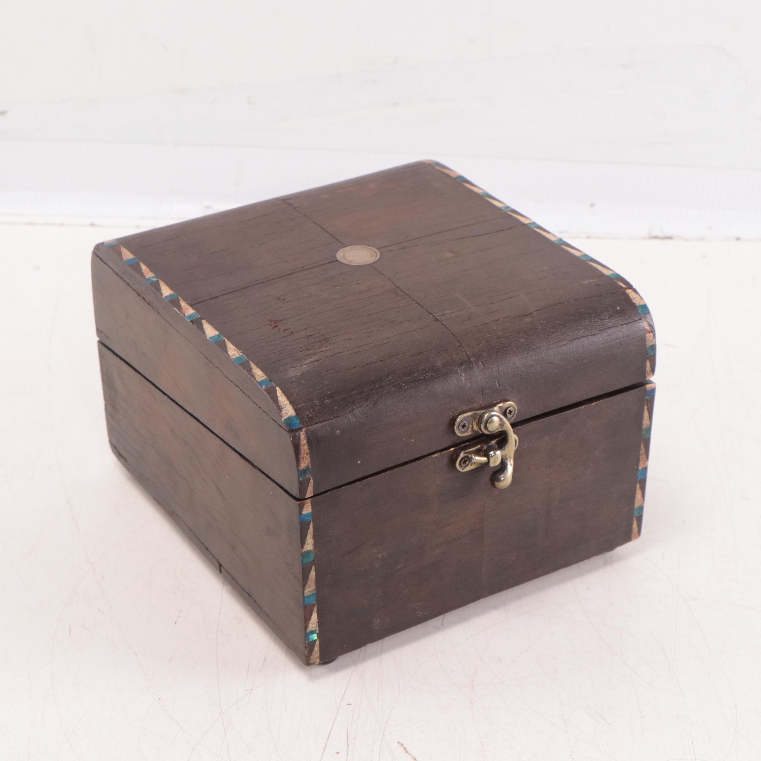 Terry Boyle Mixed Media Box Sculpture "Great White Elephant," Circa 2000