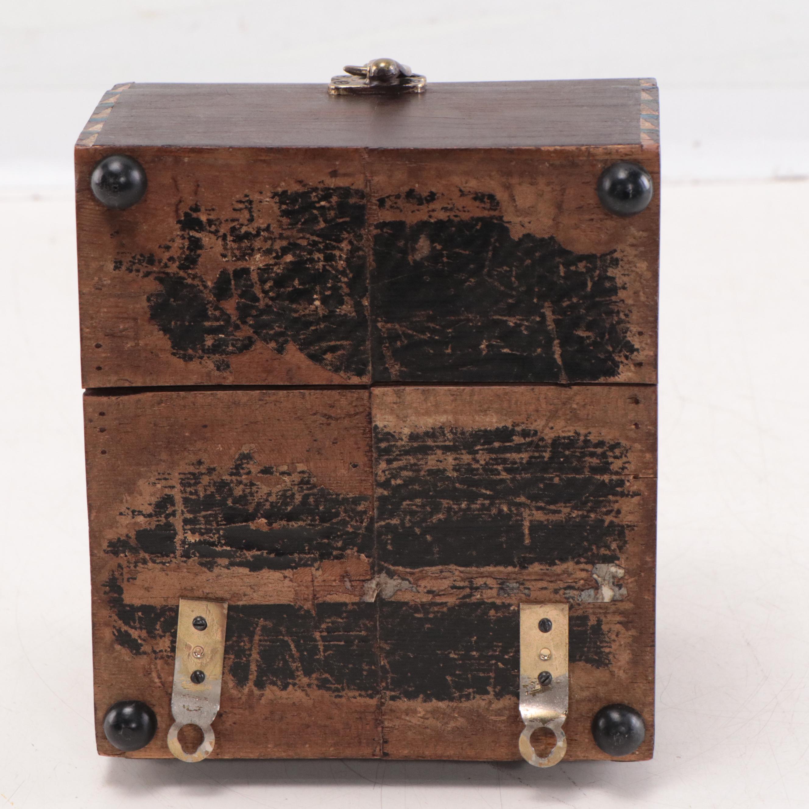 Terry Boyle Mixed Media Box Sculpture "Great White Elephant," Circa 2000